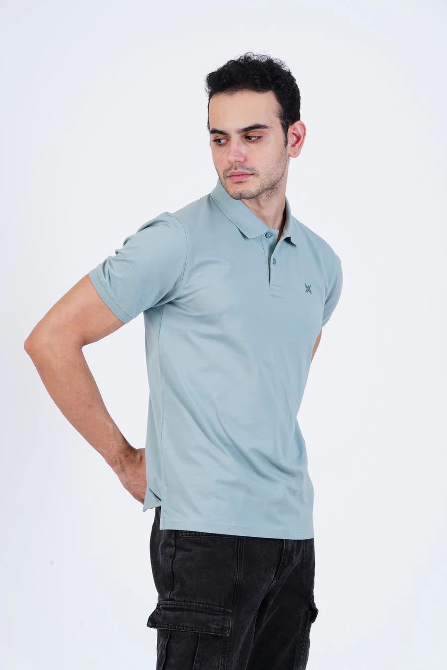 Bamboo Cotton Jersey Polo For Men - Image 16