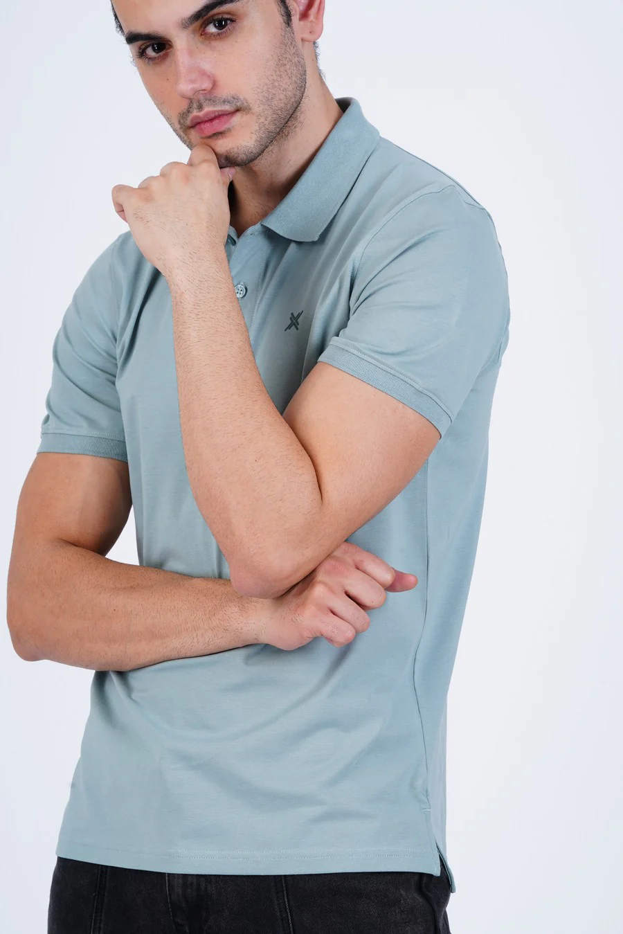 Bamboo Cotton Jersey Polo For Men - Image 17