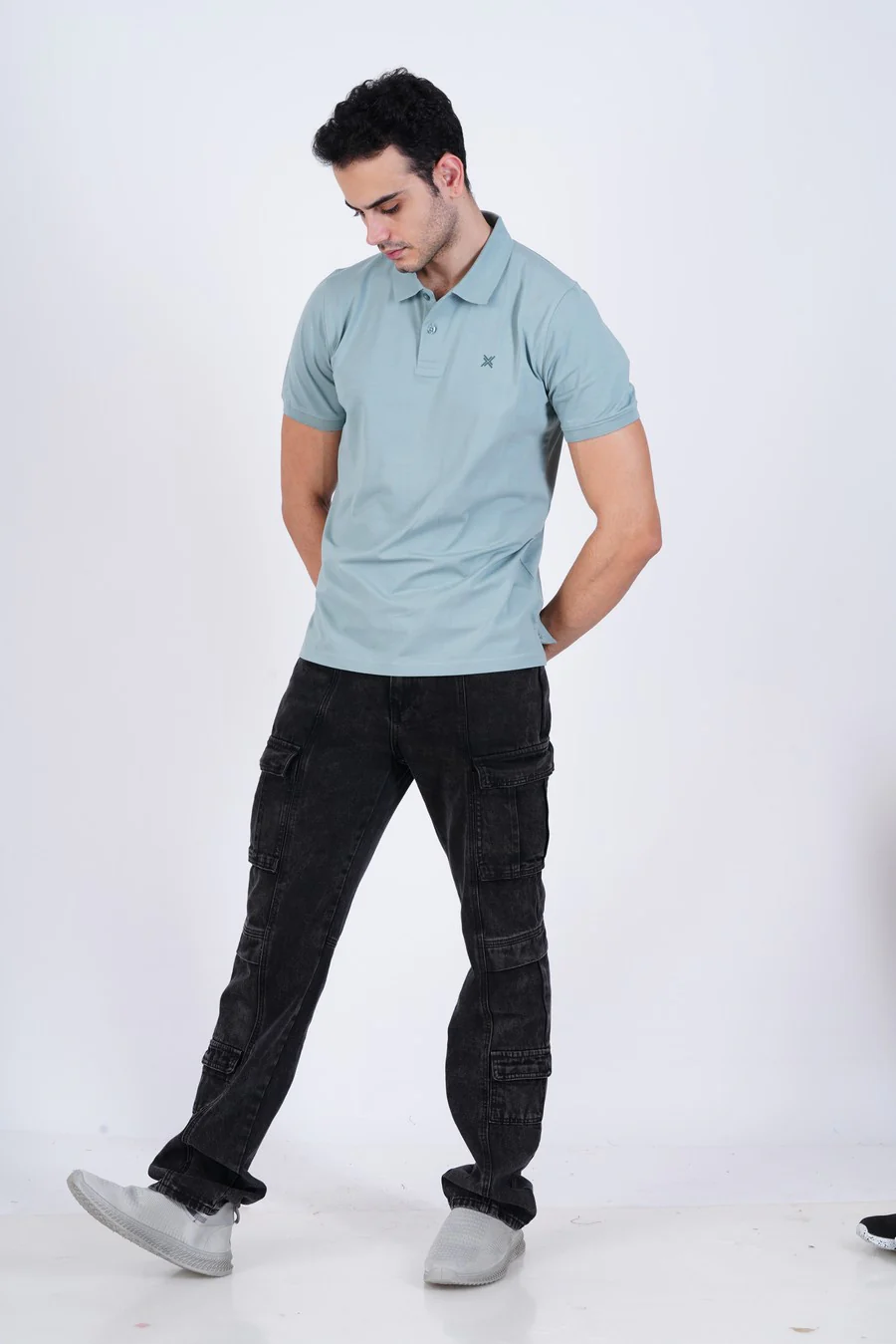 Bamboo Cotton Jersey Polo For Men - Image 18
