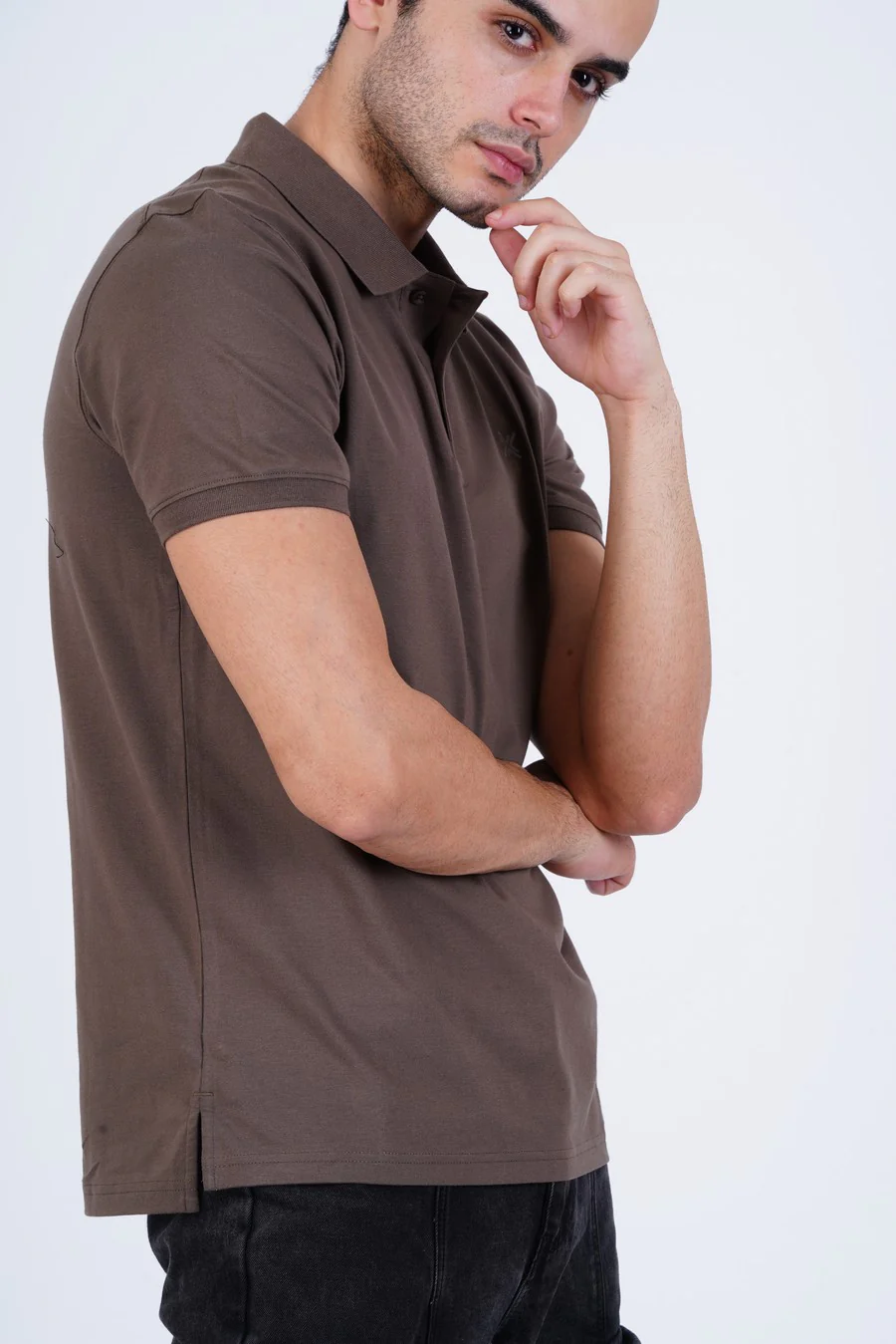 Bamboo Cotton Jersey Polo For Men - Image 20