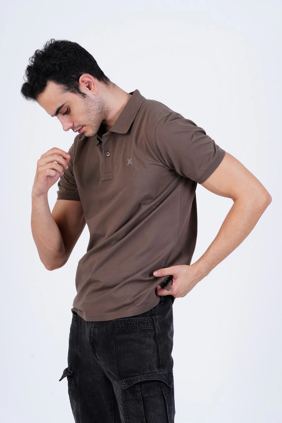 Bamboo Cotton Jersey Polo For Men - Image 23