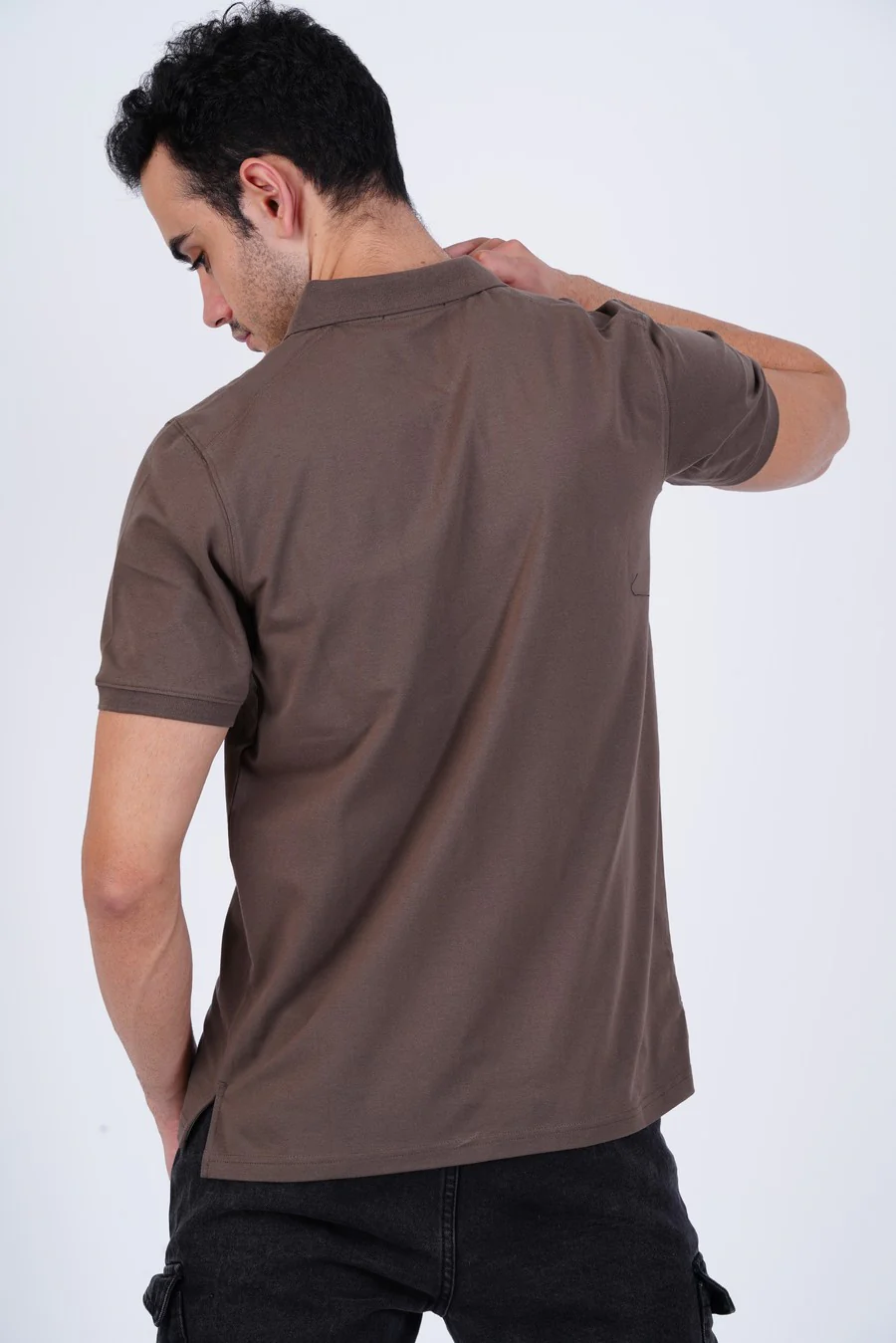 Bamboo Cotton Jersey Polo For Men - Image 24
