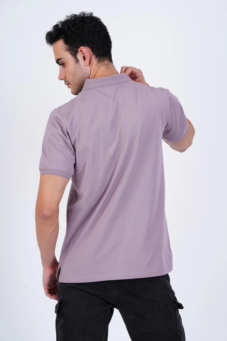 Bamboo Cotton Jersey Polo For Men - Image 30