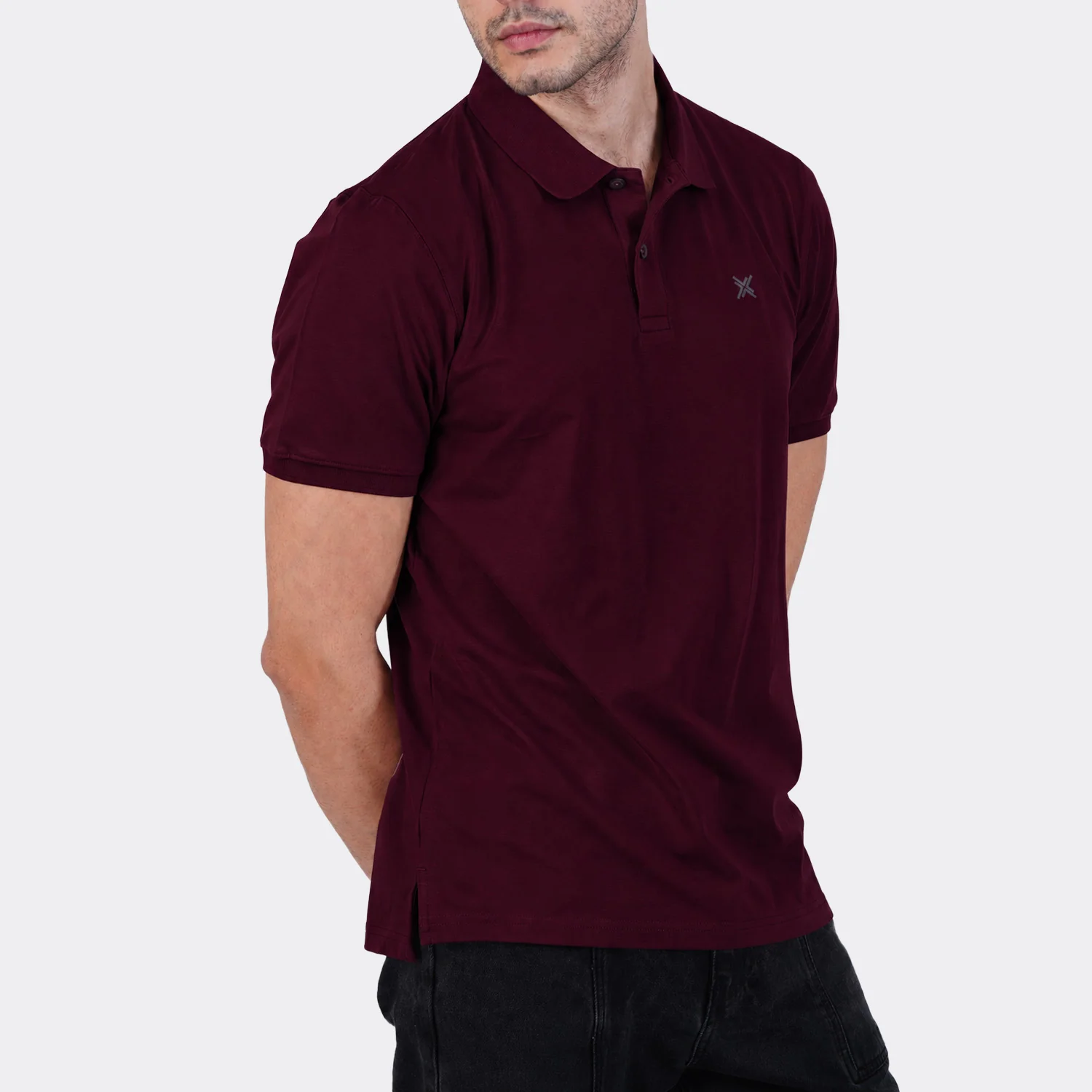 Bamboo Cotton Jersey Polo For Men - Image 33