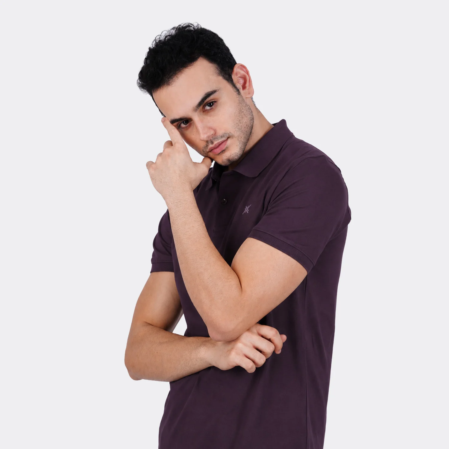 Bamboo Cotton Jersey Polo For Men - Image 36