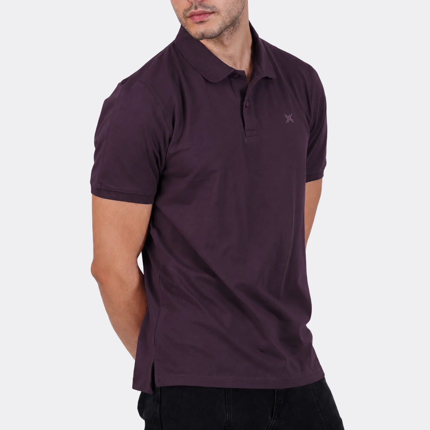 Bamboo Cotton Jersey Polo For Men - Image 37