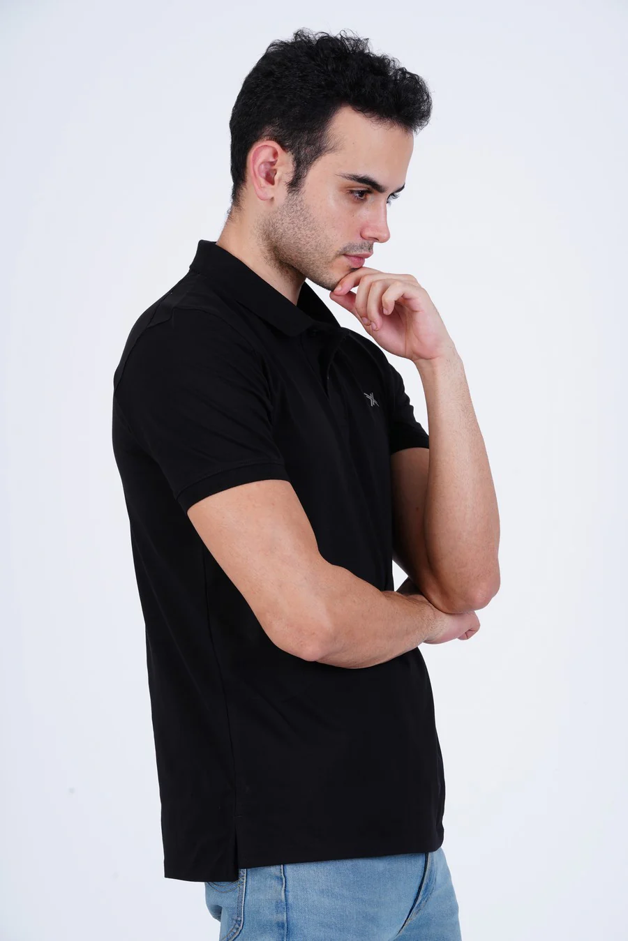 Bamboo Cotton Jersey Polo For Men - Image 4