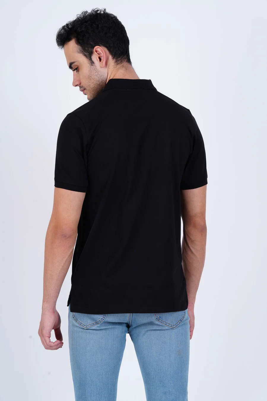 Bamboo Cotton Jersey Polo For Men - Image 7