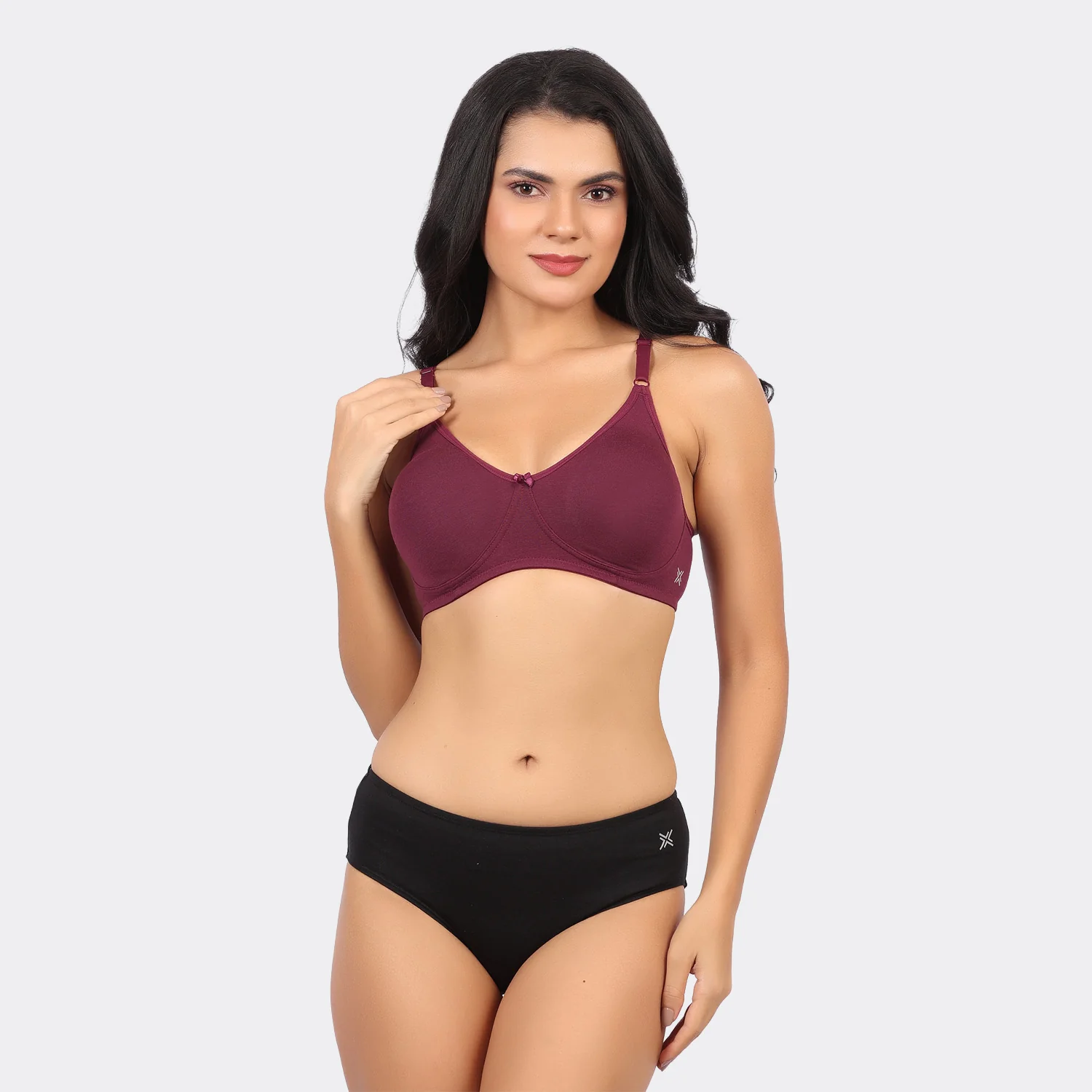 Bamboo Cotton Moulded Bra for Women – Non-Padded Wire-Free Full Coverage Everyday Comfort - Image 25
