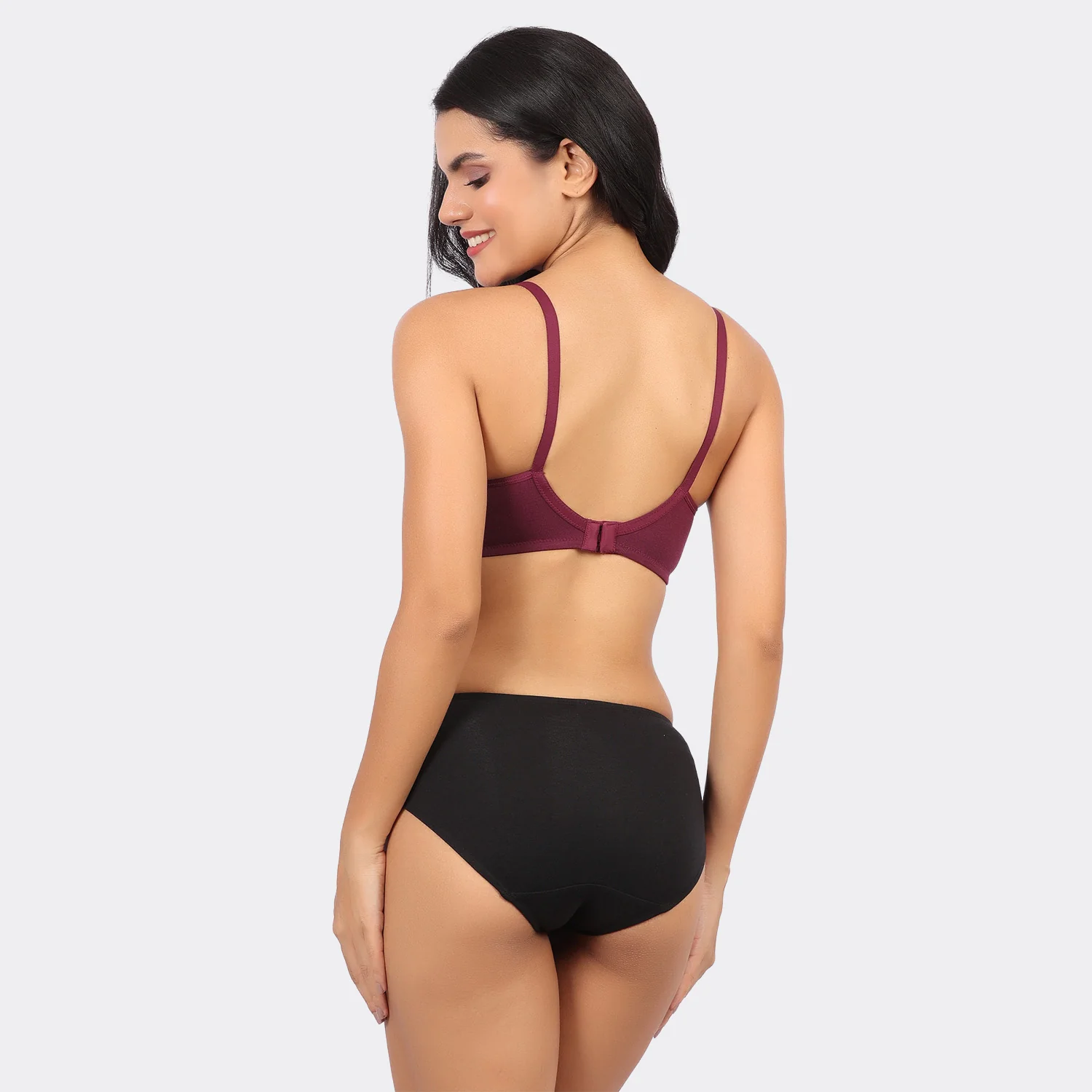Bamboo Cotton Moulded Bra for Women – Non-Padded Wire-Free Full Coverage Everyday Comfort - Image 31