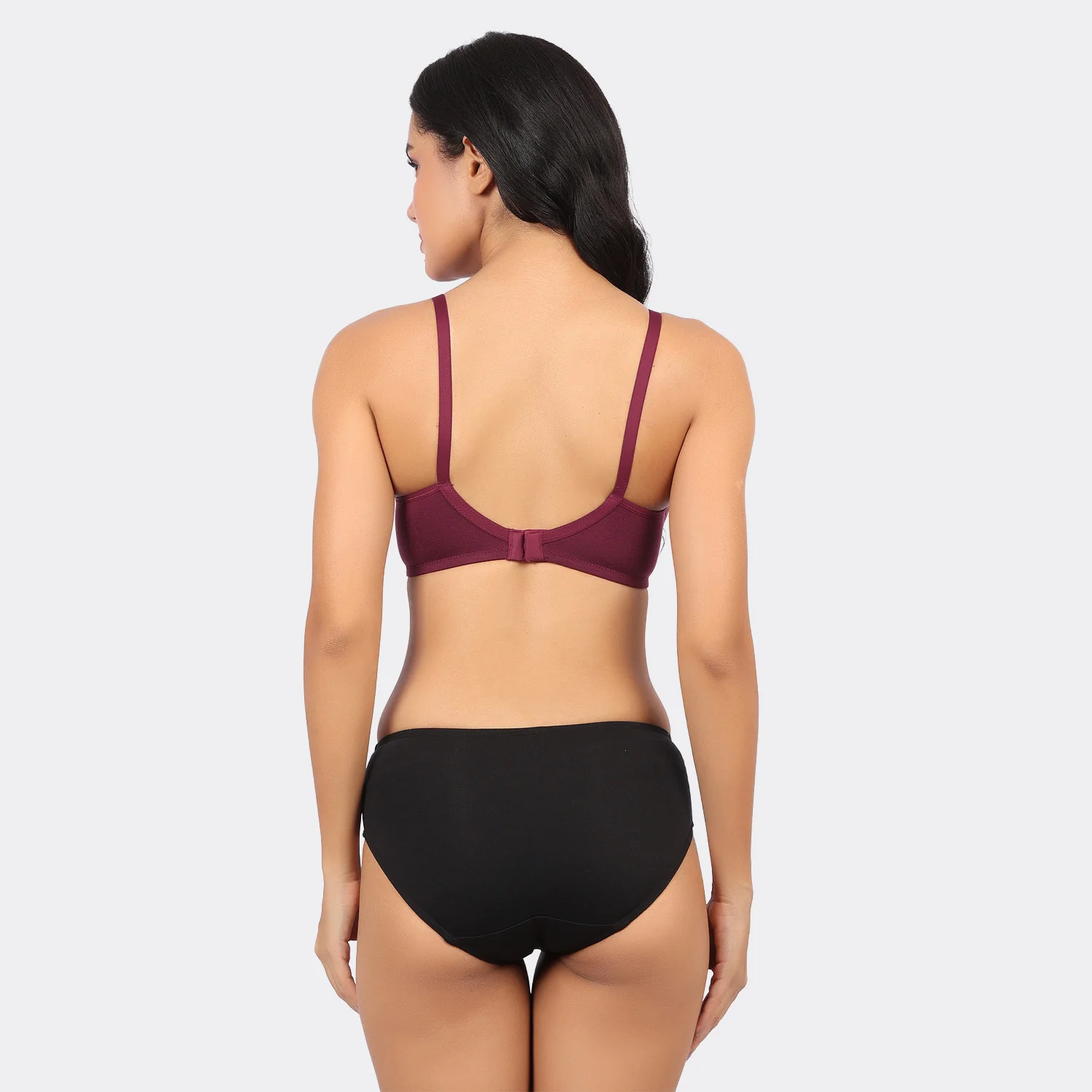 Bamboo Cotton Moulded Bra for Women – Non-Padded Wire-Free Full Coverage Everyday Comfort - Image 32