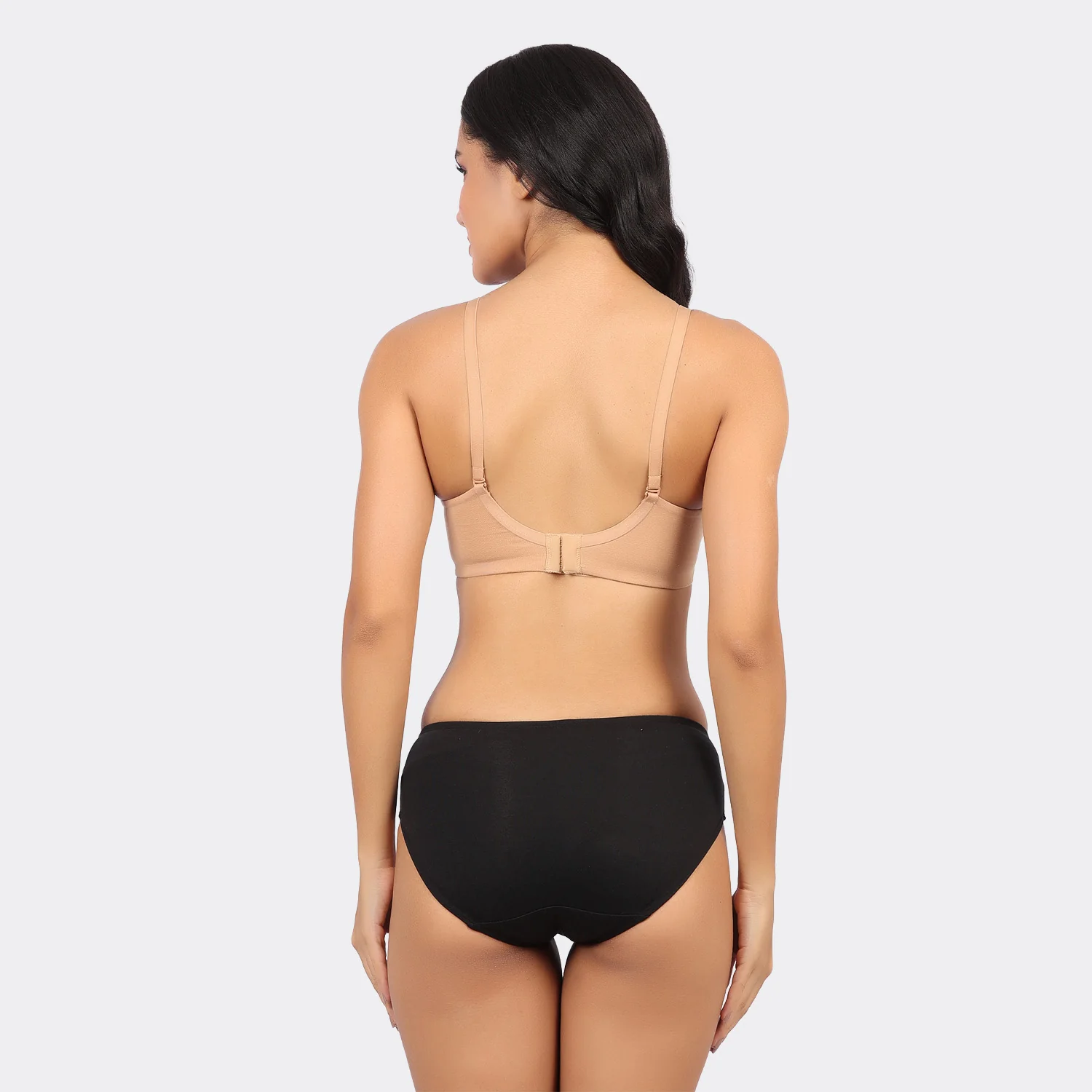 Bamboo Cotton Padded Wirefree Bra – Breathable Full Coverage Comfort - Image 12