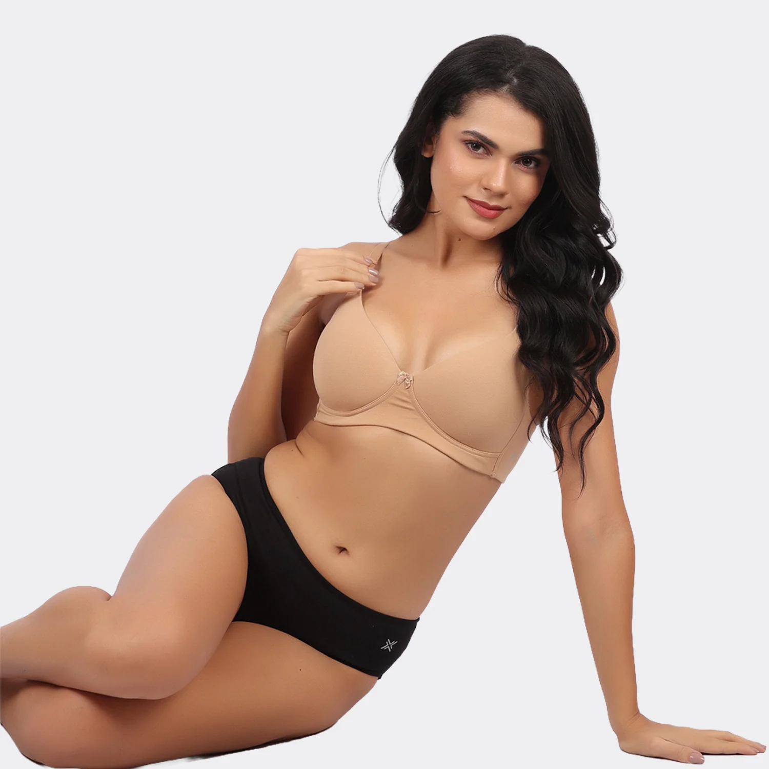 Bamboo Cotton Padded Wirefree Bra – Breathable Full Coverage Comfort - Image 13
