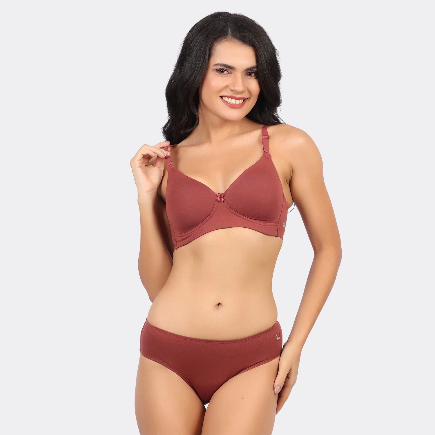 Bamboo Cotton Padded Wirefree Bra – Breathable Full Coverage Comfort - Image 14