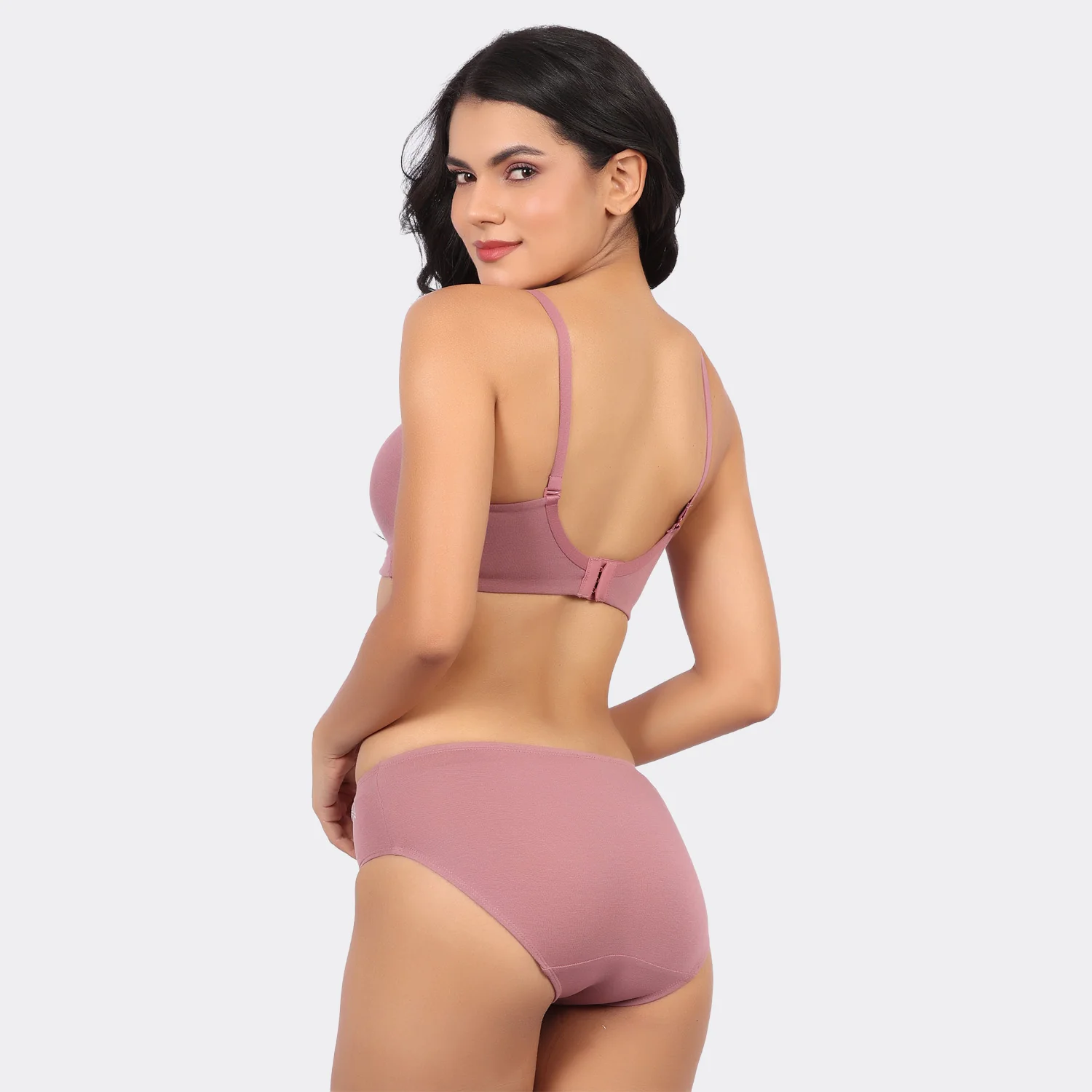 Bamboo Cotton Padded Wirefree Bra – Breathable Full Coverage Comfort - Image 29