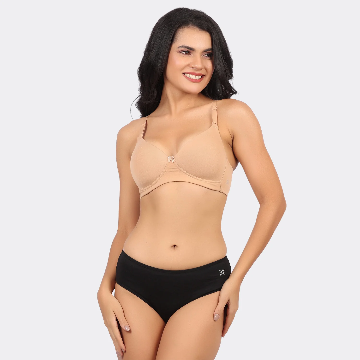 Bamboo Cotton Padded Wirefree Bra – Breathable Full Coverage Comfort - Image 7