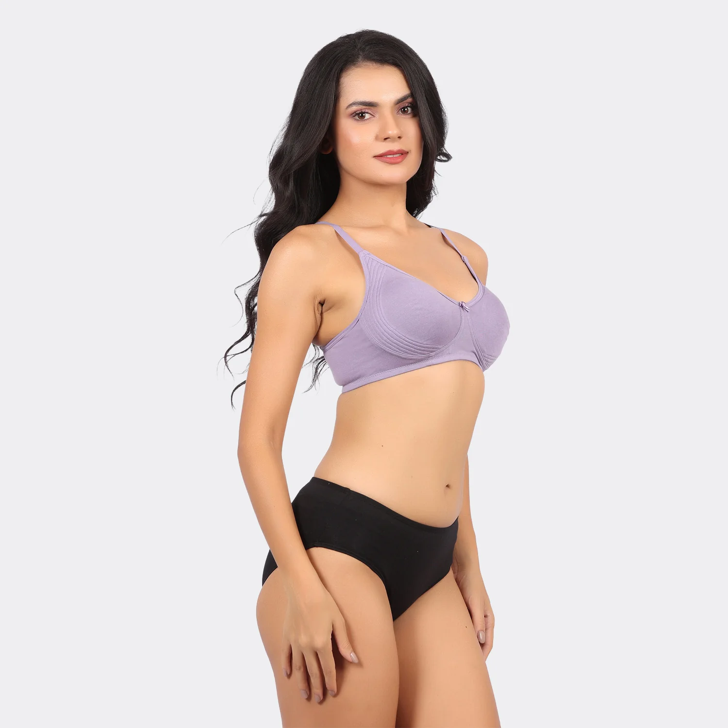 Bamboo Cotton T-Shirt Bra for Women – Non-Padded Wire-Free Full Coverage Everyday Comfort - Image 16