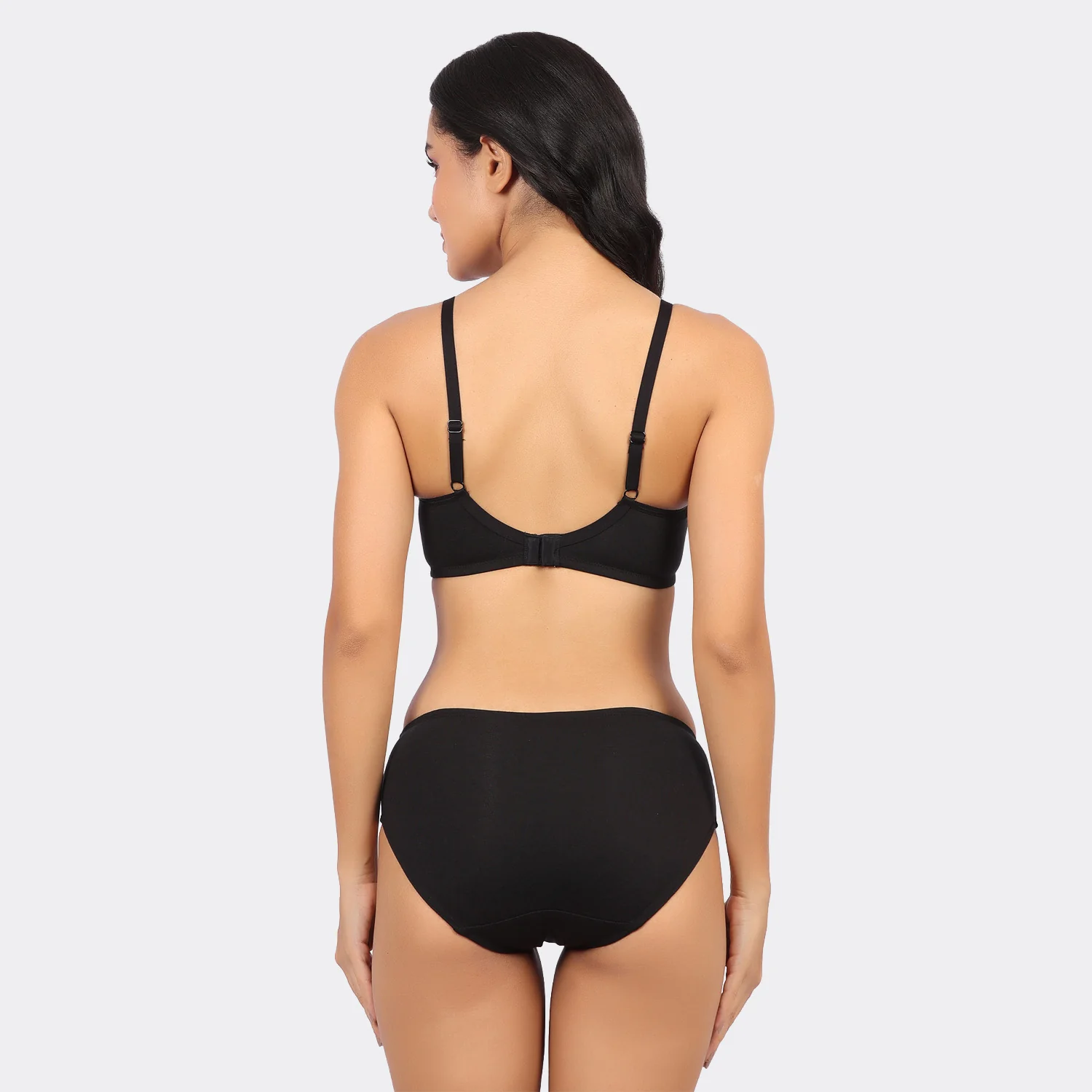 Bamboo Cotton T-Shirt Bra for Women – Non-Padded Wire-Free Full Coverage Everyday Comfort - Image 3