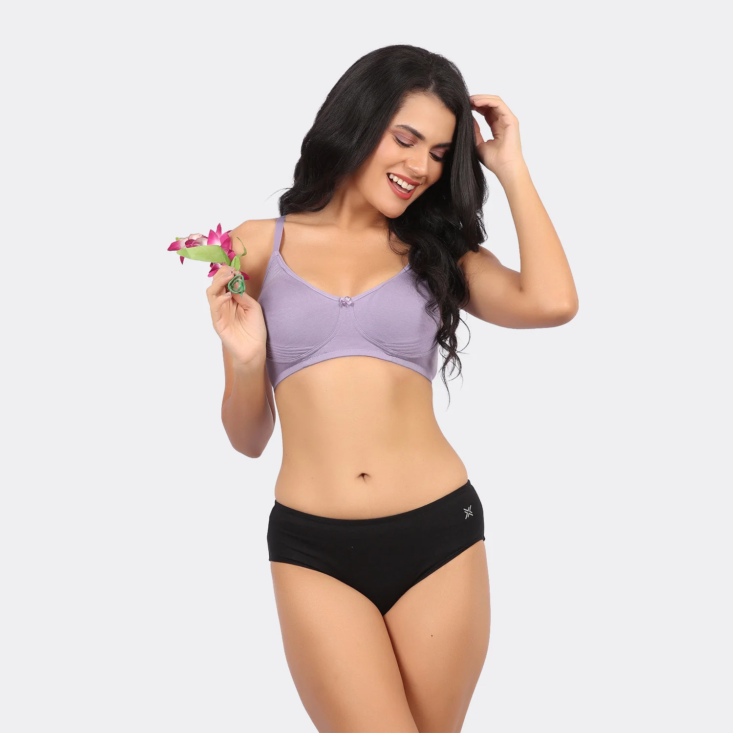 Bamboo Cotton T-Shirt Bra for Women – Non-Padded Wire-Free Full Coverage Everyday Comfort - Image 32