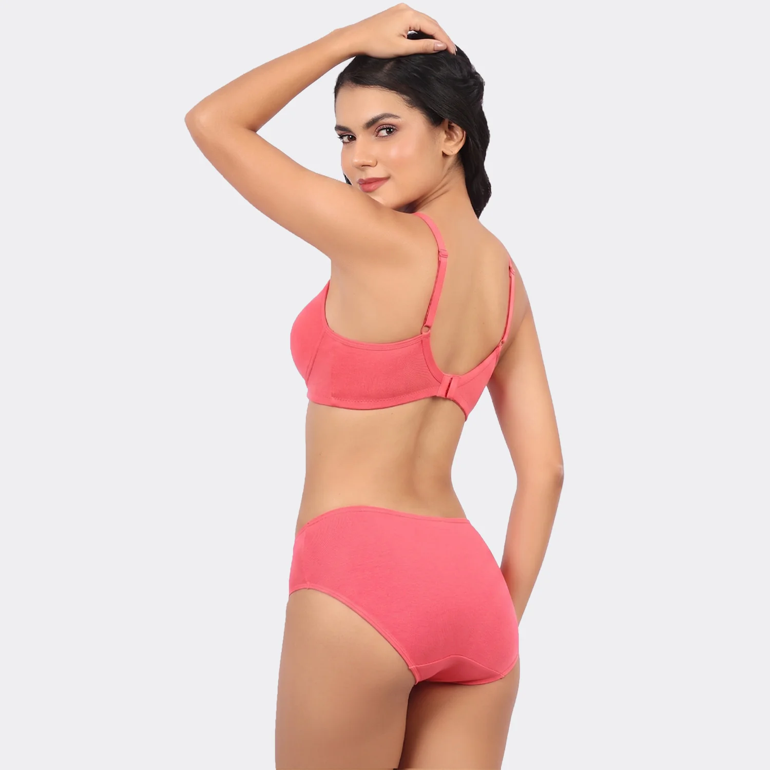 Bamboo Cotton T-Shirt Bra for Women – Non-Padded Wire-Free Full Coverage Everyday Comfort - Image 37