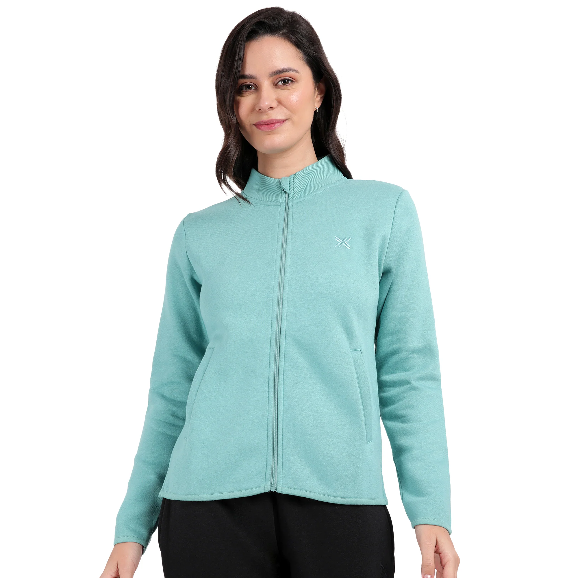 Bamboo Cotton Zipper Sweatshirt