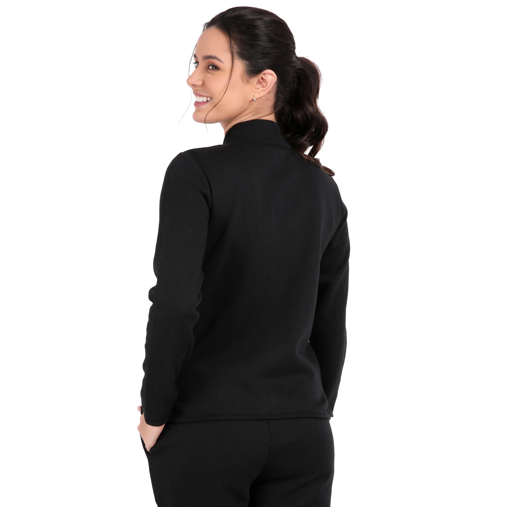 Bamboo Cotton Zipper Sweatshirt - Image 11