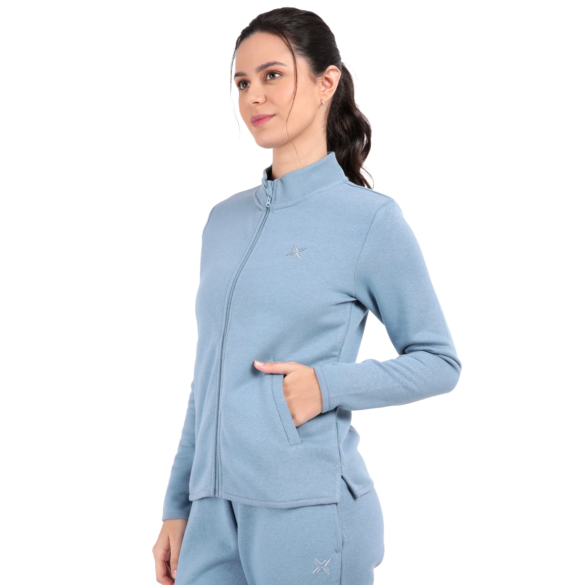 Bamboo Cotton Zipper Sweatshirt - Image 14