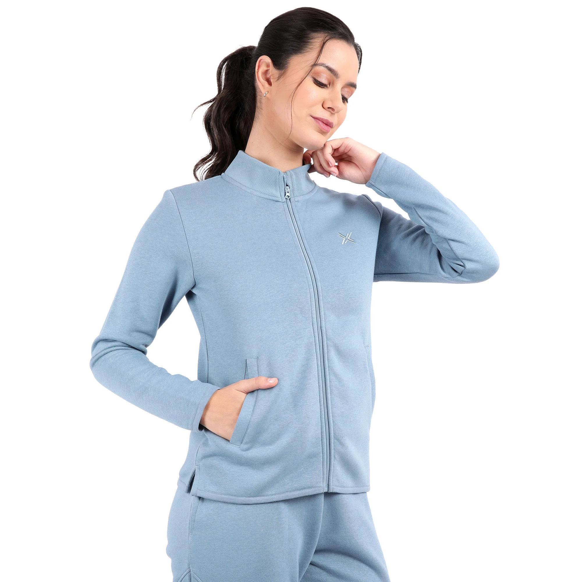 Bamboo Cotton Zipper Sweatshirt - Image 15