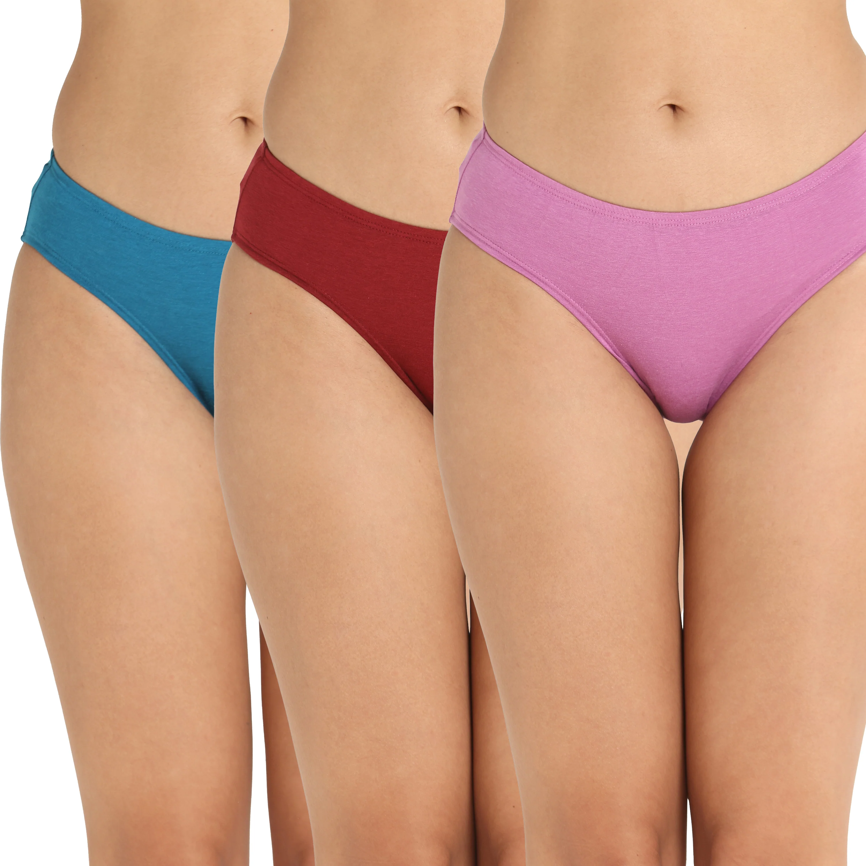 Lavos Organic Bamboo Bikini for Women – Inner Elastic (Pack of 3) - Image 10