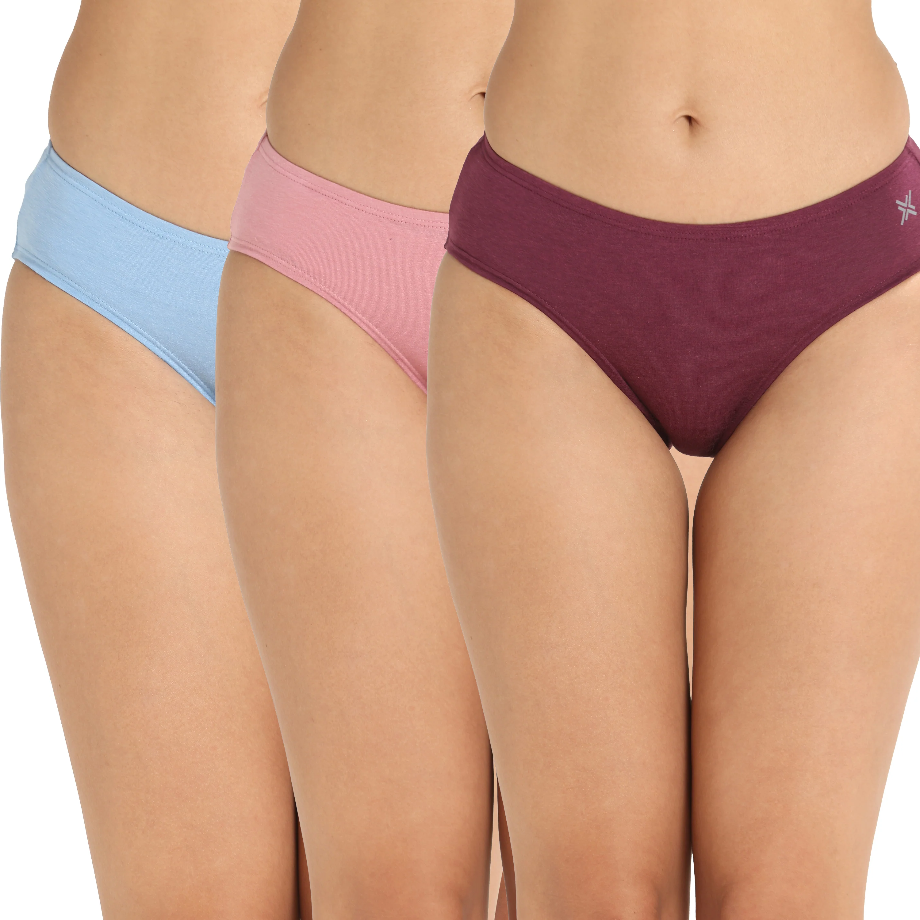 Lavos Organic Bamboo Bikini for Women – Inner Elastic (Pack of 3) - Image 4