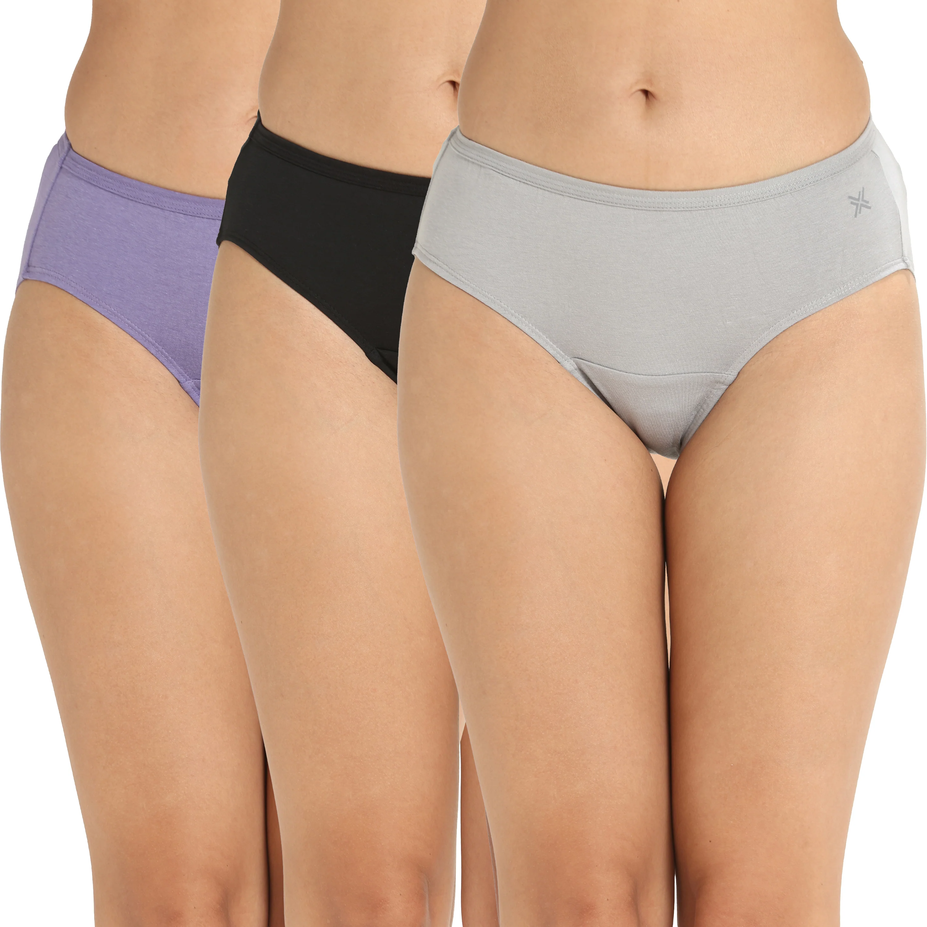 Lavos Organic Bamboo Bikini for Women – Inner Elastic (Pack of 3) - Image 6