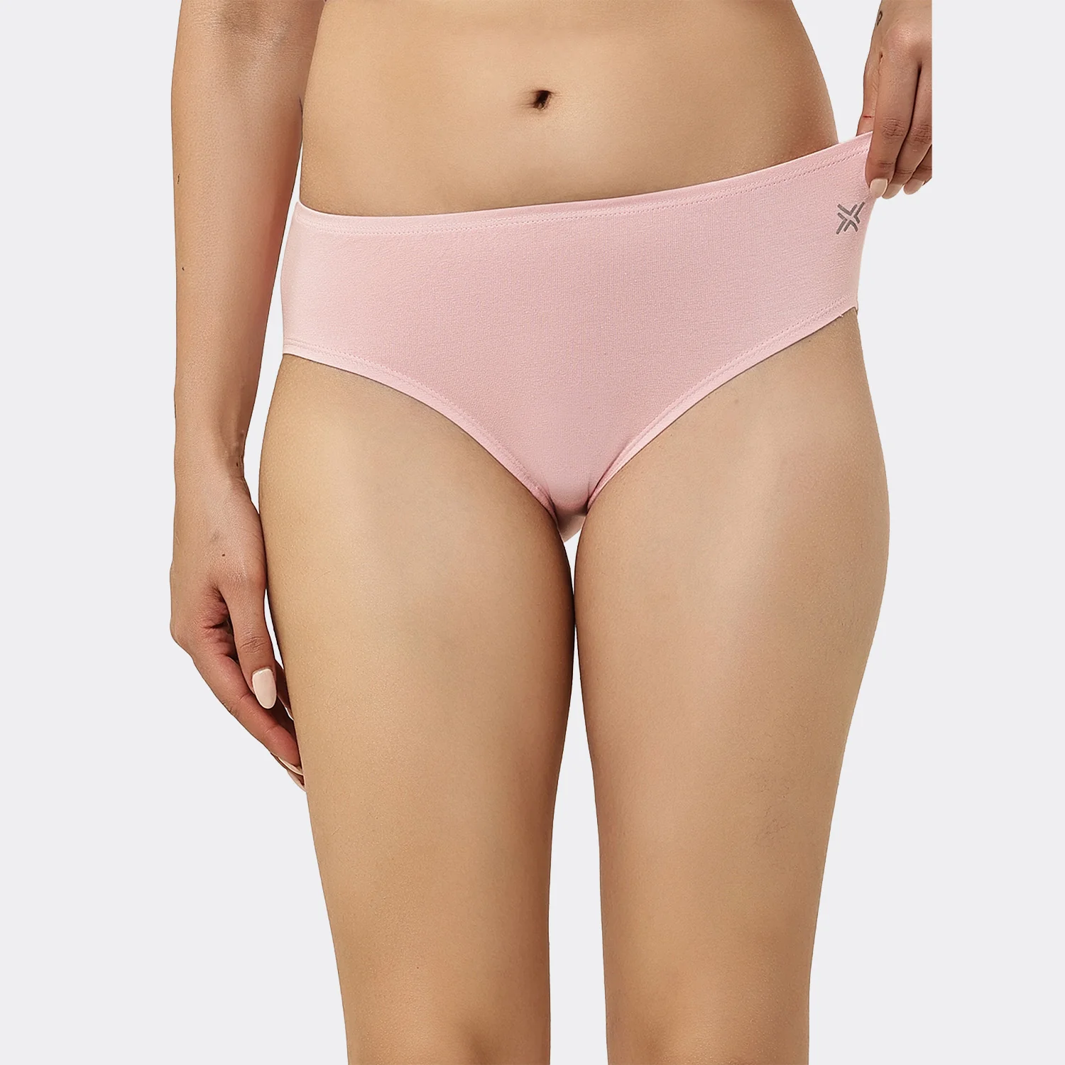 Organic Bamboo Inner elastic Mid waist Hipster for Women- (Pack of 3) - Image 15