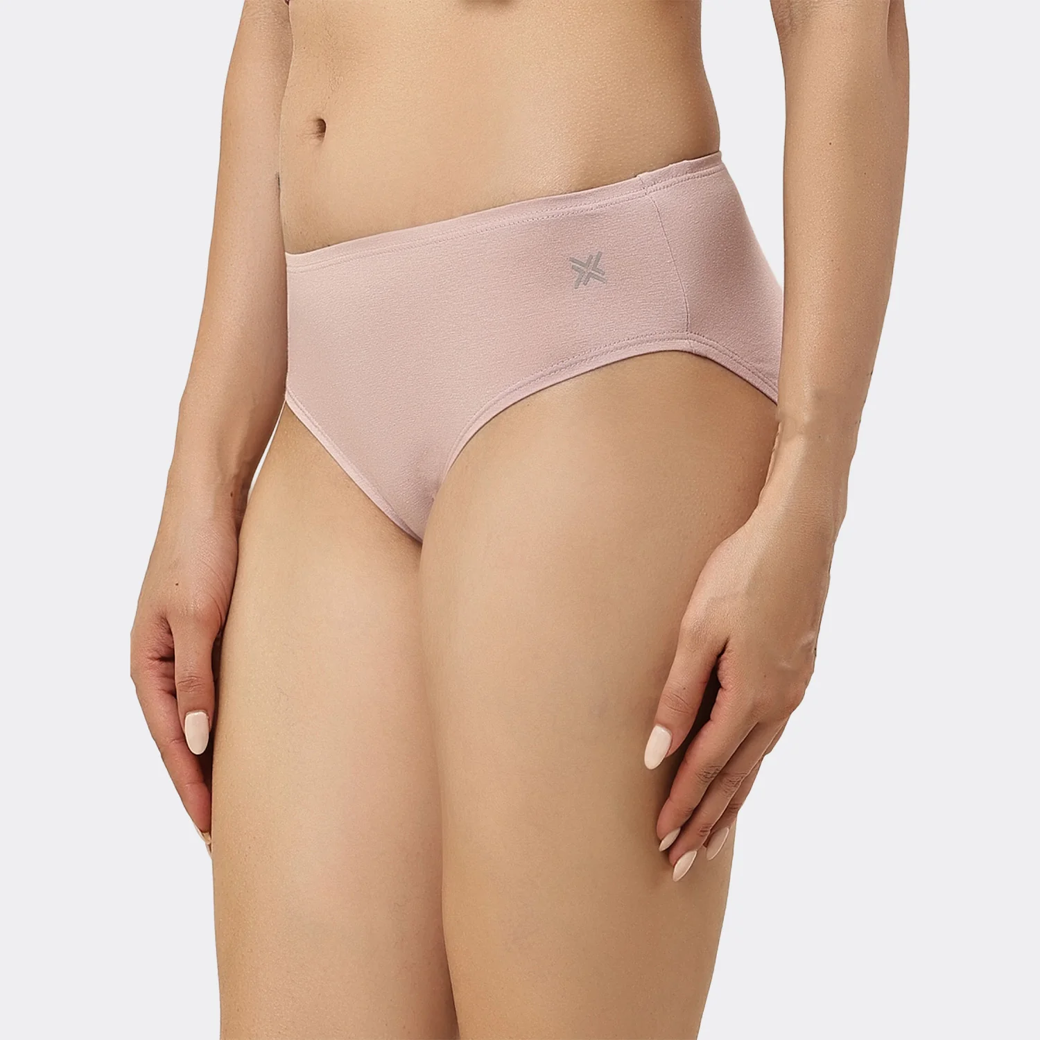 Organic Bamboo Inner elastic Mid waist Hipster for Women- (Pack of 3) - Image 22