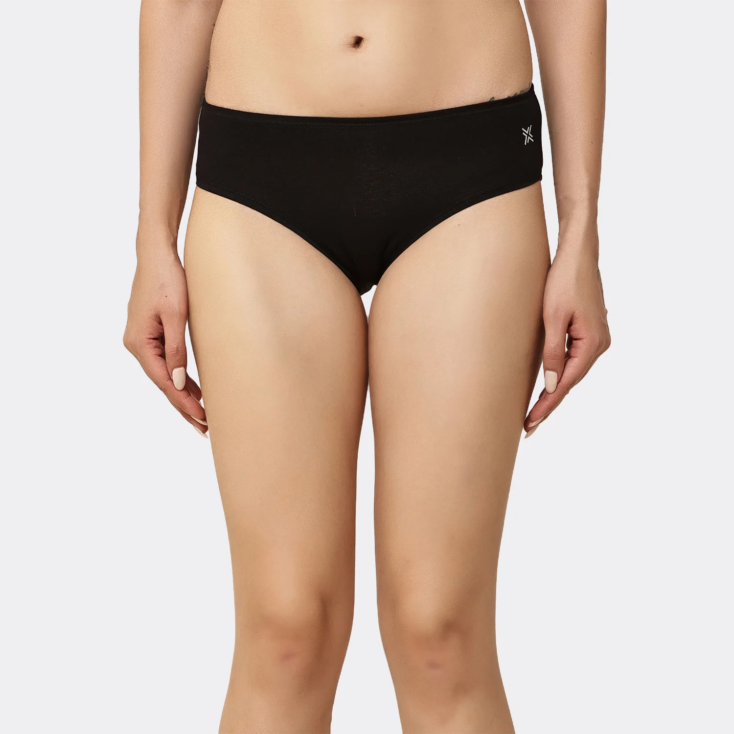 Organic Bamboo Inner elastic Mid waist Hipster for Women- (Pack of 3) - Image 23