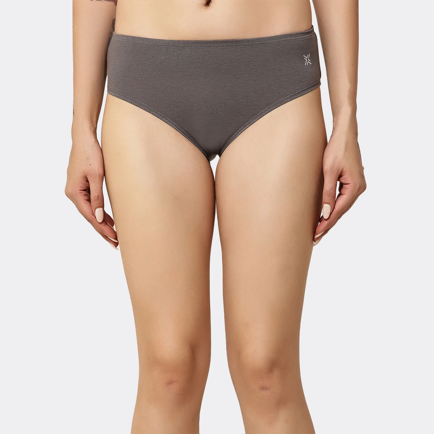 Organic Bamboo Inner elastic Mid waist Hipster for Women- (Pack of 3) - Image 27