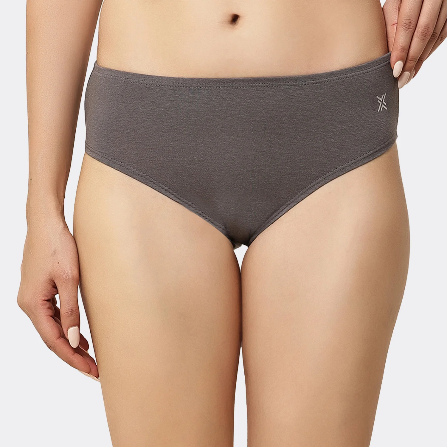 Organic Bamboo Inner elastic Mid waist Hipster for Women- (Pack of 3) - Image 28