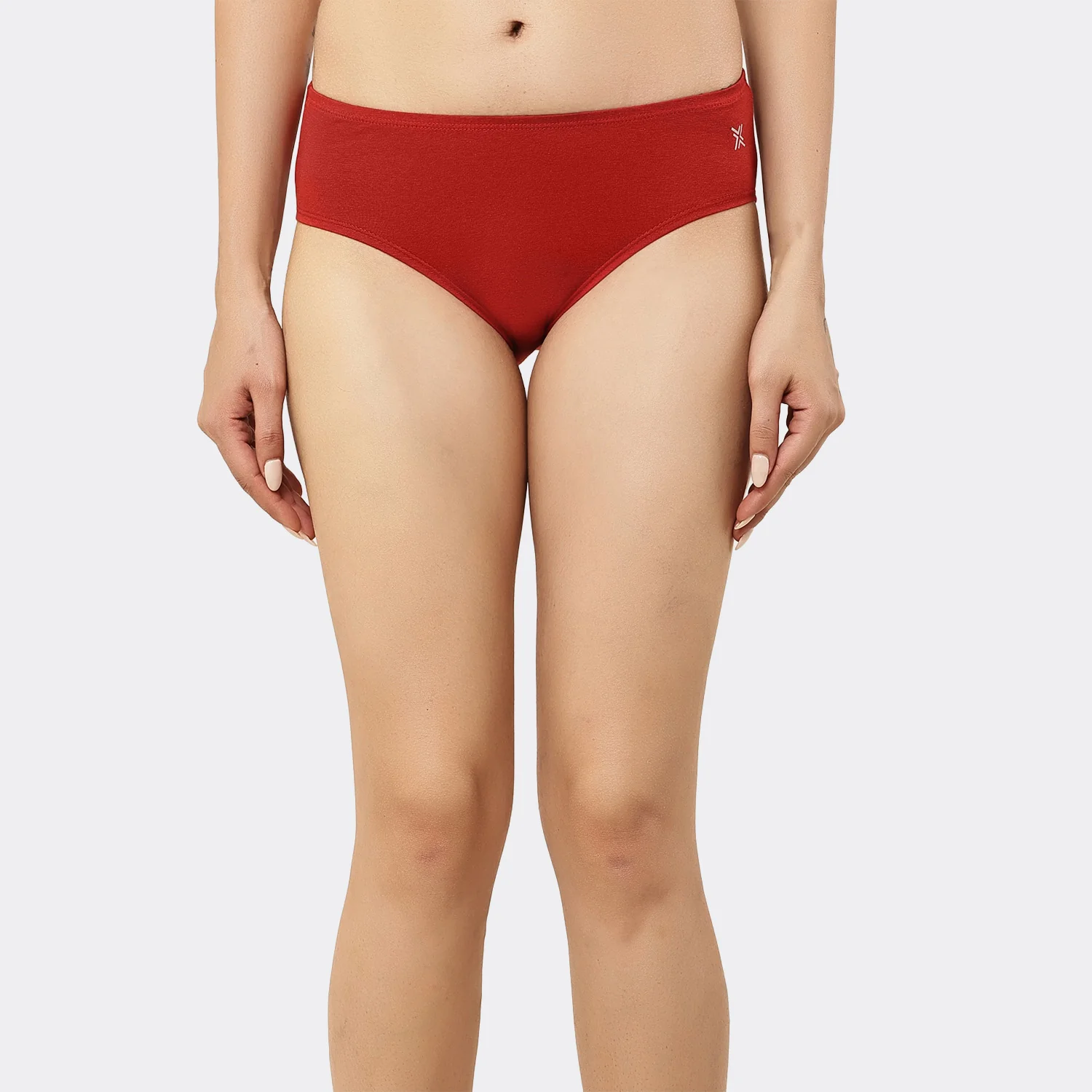 Organic Bamboo Inner elastic Mid waist Hipster for Women- (Pack of 3) - Image 30