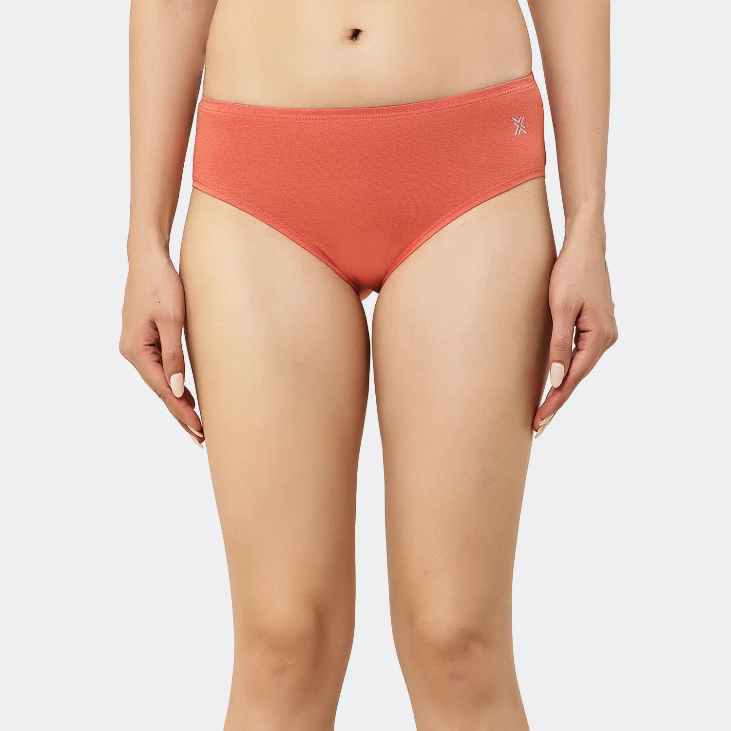 Organic Bamboo Inner elastic Mid waist Hipster for Women- (Pack of 3) - Image 33
