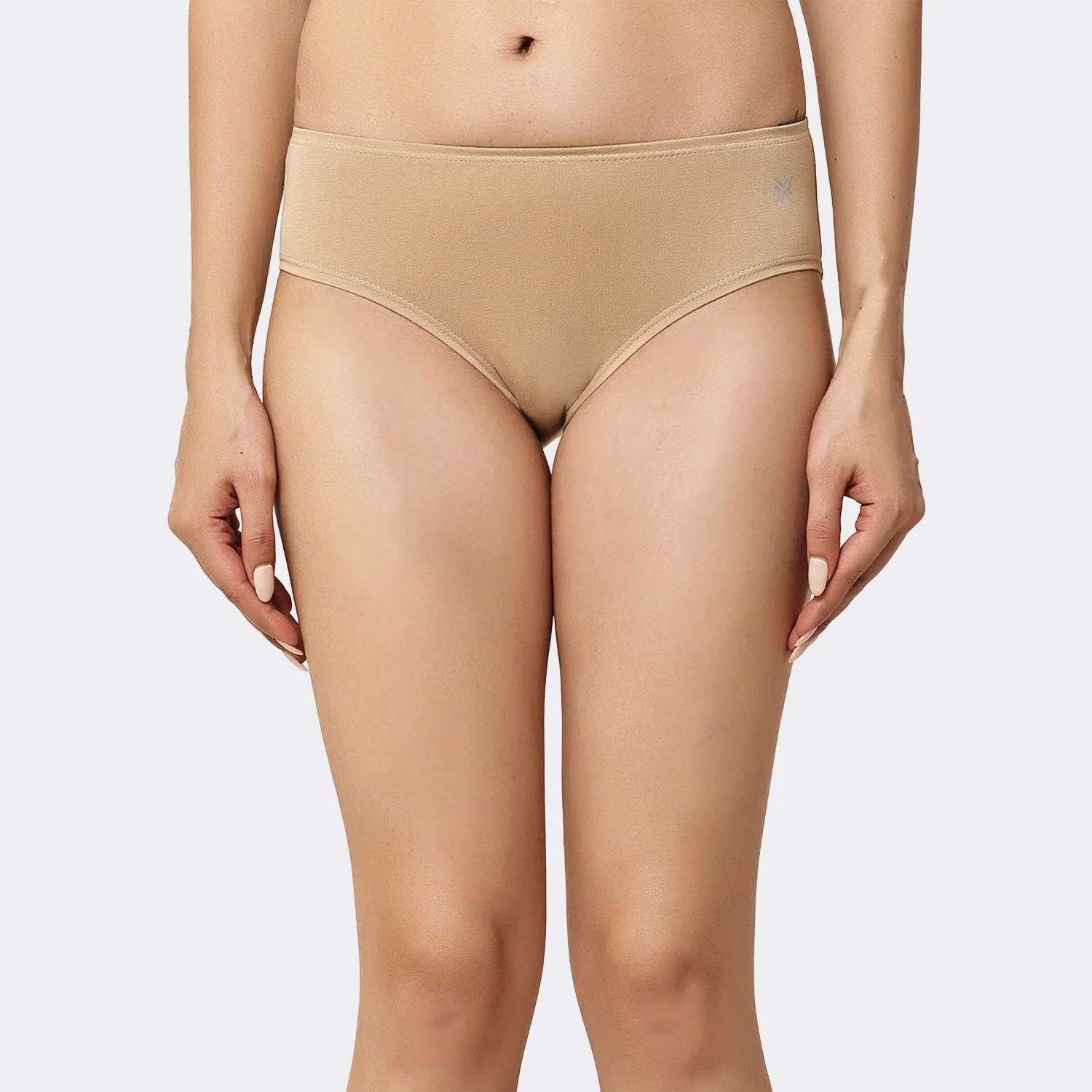 Organic Bamboo Inner elastic Mid waist Hipster for Women- (Pack of 3) - Image 41