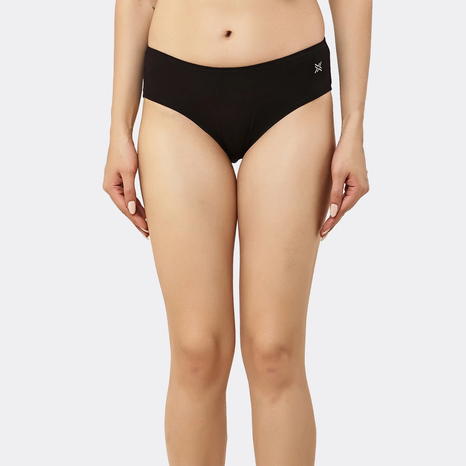 Organic Bamboo Inner elastic Mid waist Hipster for Women- (Pack of 3) - Image 43
