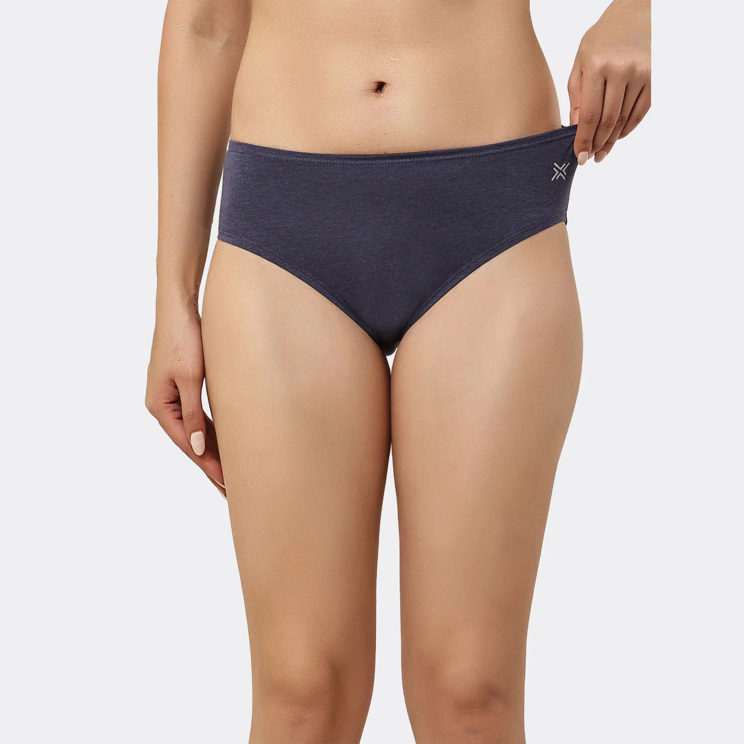 Organic Bamboo Inner elastic Mid waist Hipster for Women- (Pack of 3) - Image 47