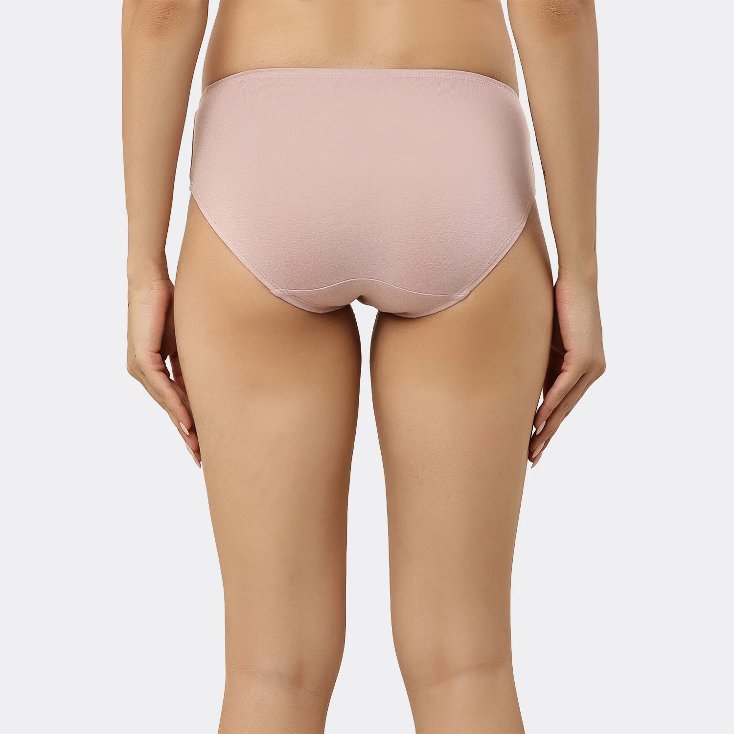 Organic Bamboo Inner elastic Mid waist Hipster for Women- (Pack of 3) - Image 55