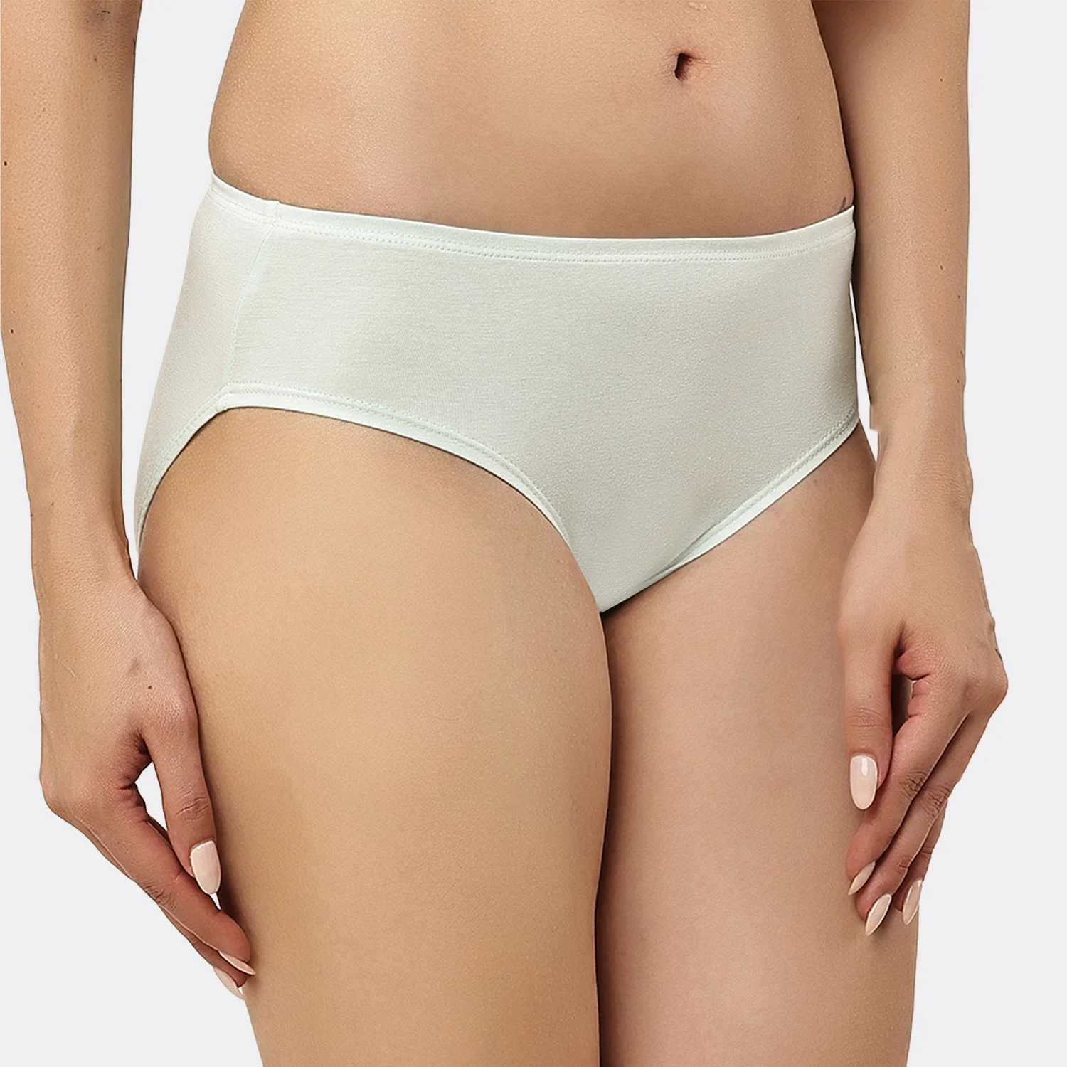 Organic Bamboo Inner elastic Mid waist Hipster for Women- (Pack of 3) - Image 8