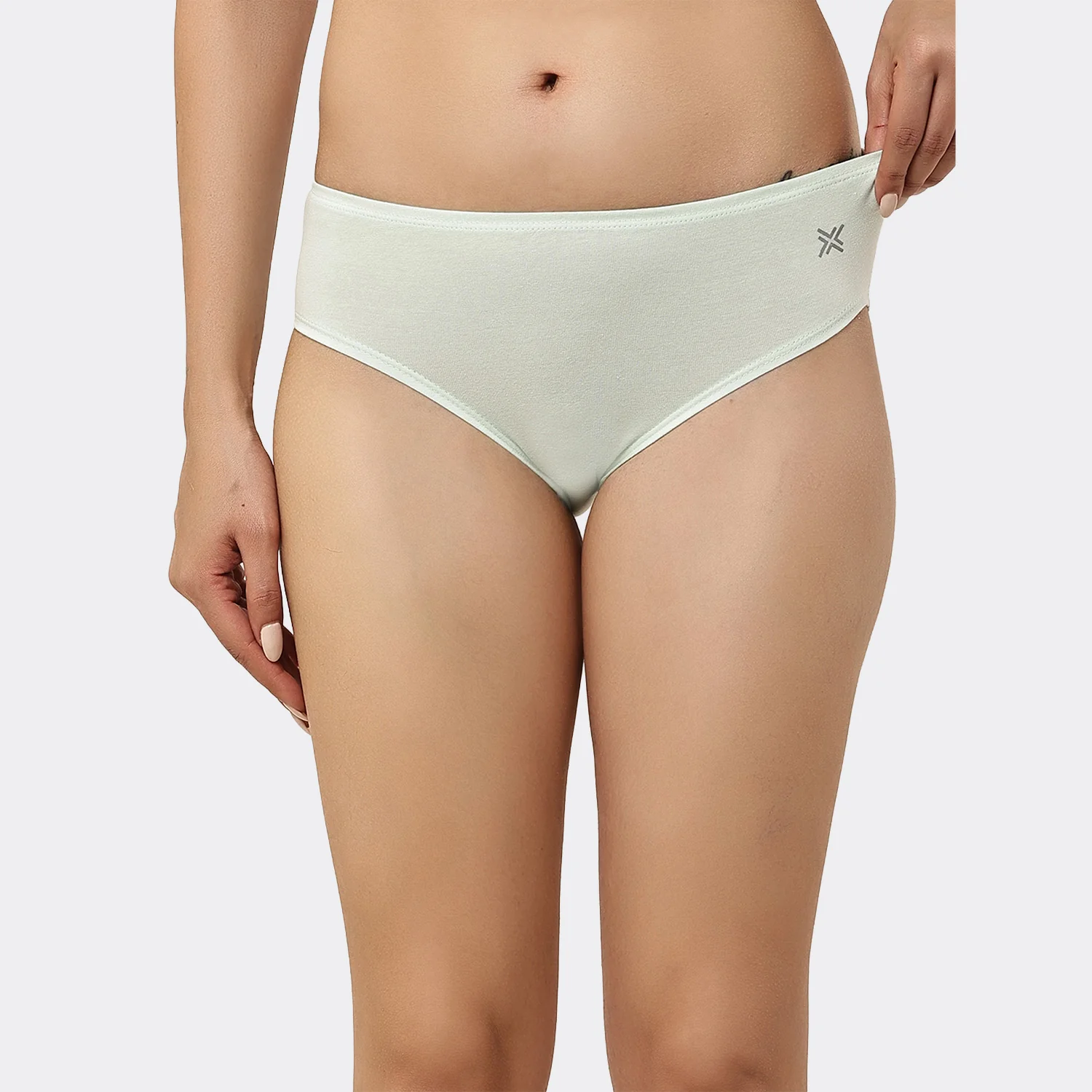 Organic Bamboo Inner elastic Mid waist Hipster for Women- (Pack of 3) - Image 9