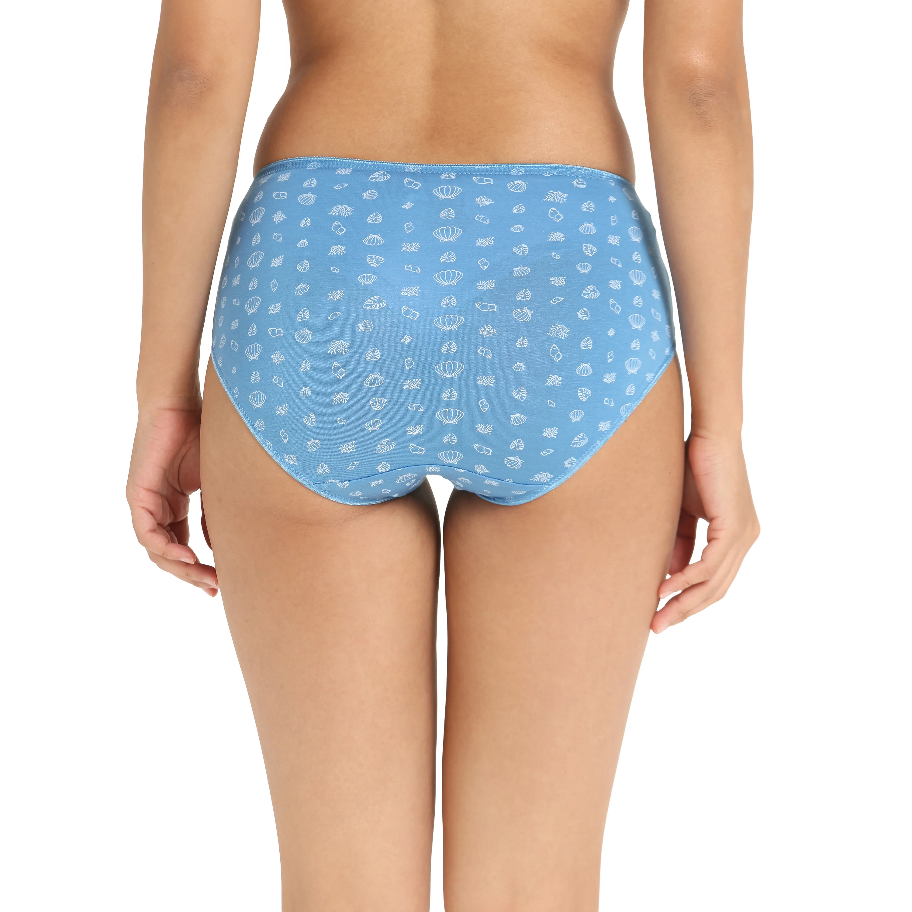 Lavos Bamboo Modal Mid Waist Hipster – Soft Outer Elastic Women’s Underwear (Pack of 3) - Image 14