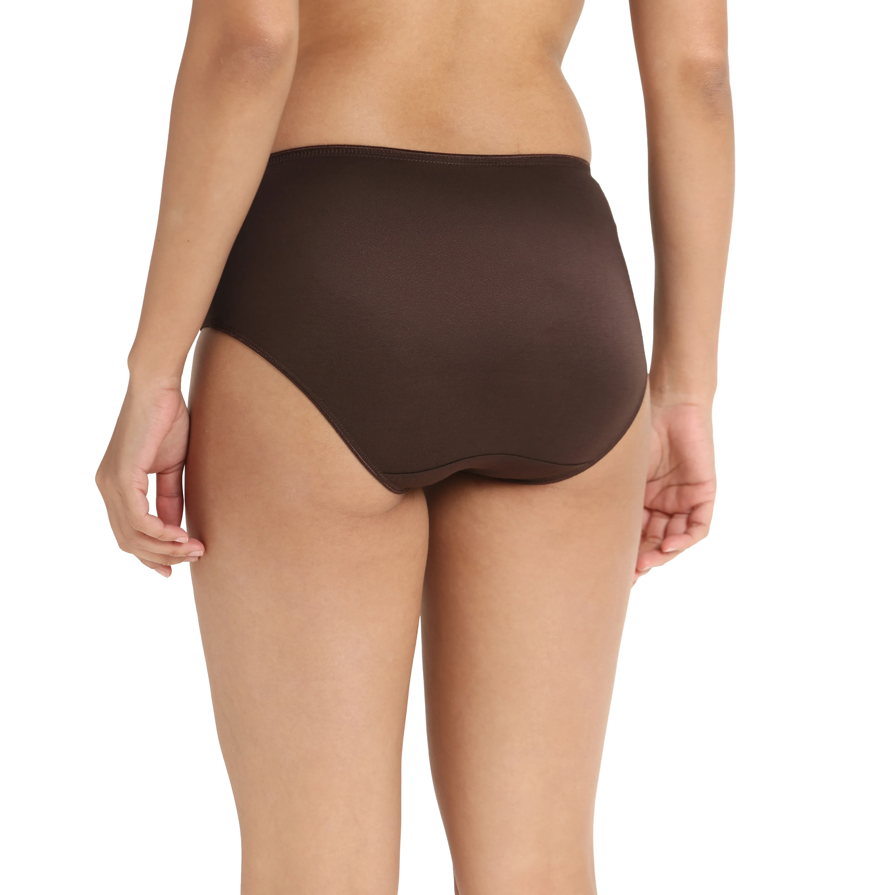 Lavos Bamboo Modal Mid Waist Hipster – Soft Outer Elastic Women’s Underwear (Pack of 3) - Image 44