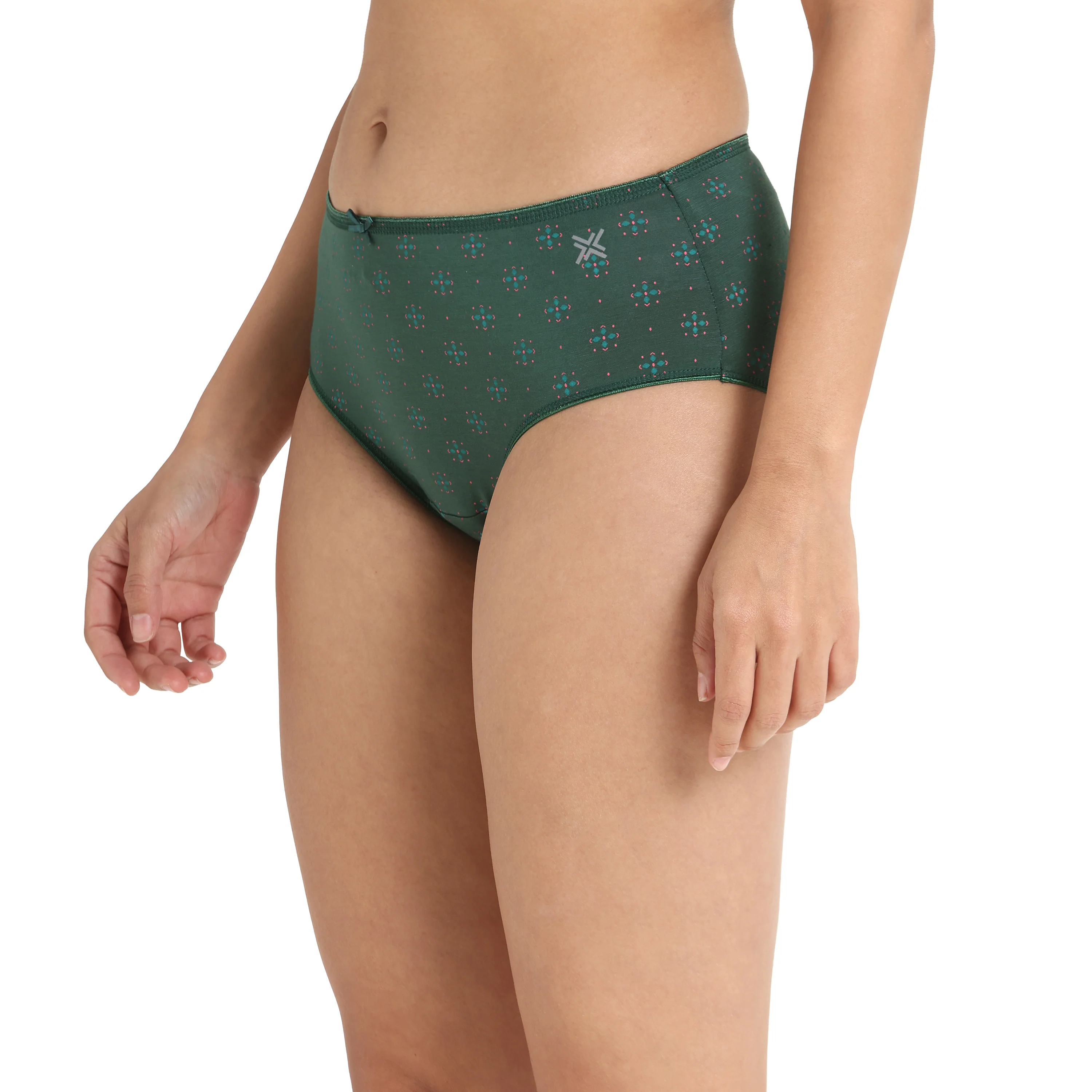 Lavos Bamboo Modal Mid Waist Hipster – Soft Outer Elastic Women’s Underwear (Pack of 3) - Image 48