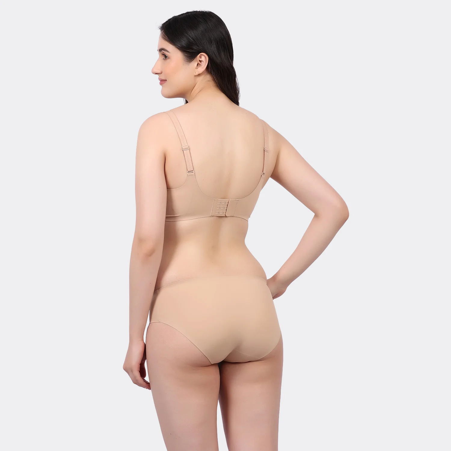 Invisi-Bonded Seamless Padded Bra for Women -Breathable Full Coverage Comfort - Image 12