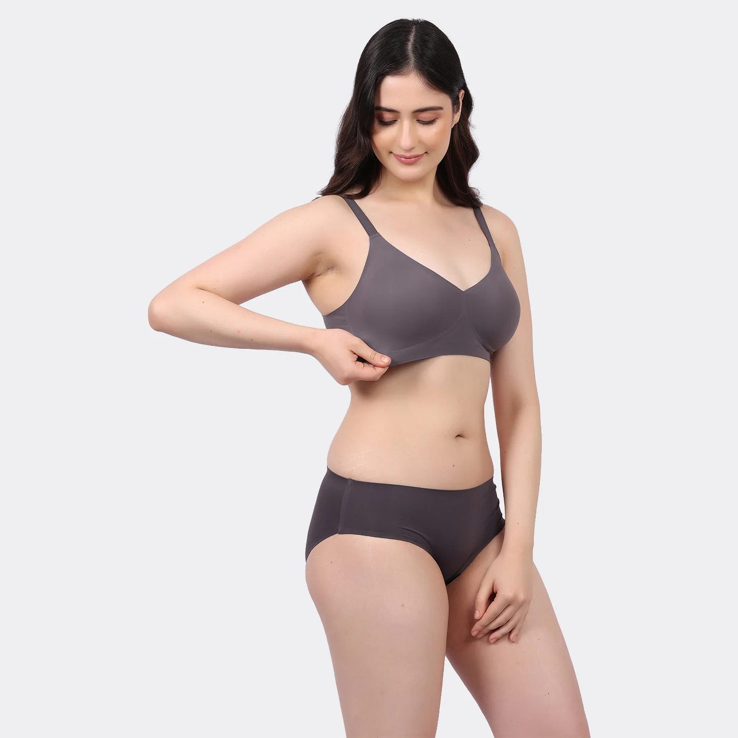 Invisi-Bonded Seamless Padded Bra for Women -Breathable Full Coverage Comfort - Image 23