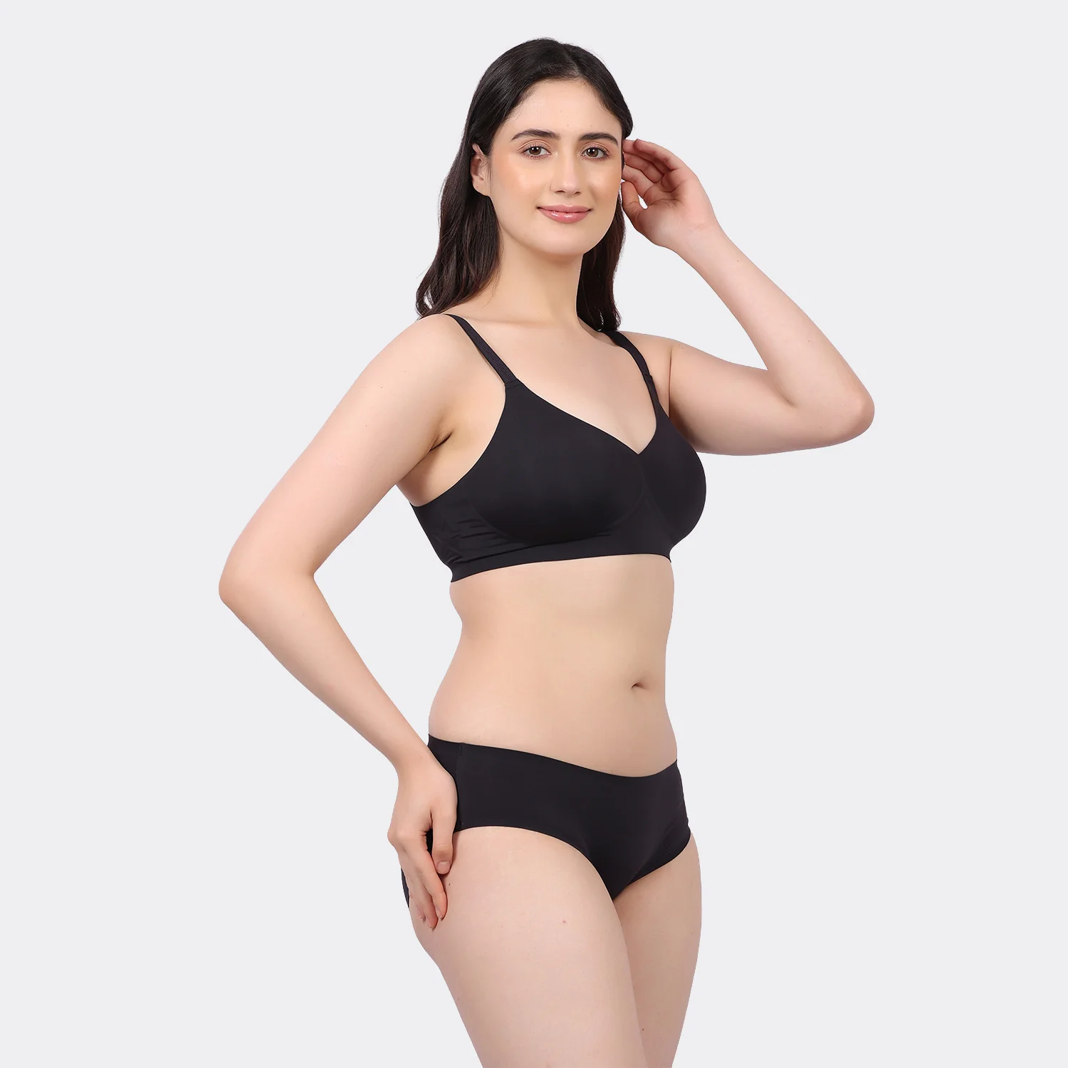 Invisi-Bonded Seamless Padded Bra for Women -Breathable Full Coverage Comfort - Image 6